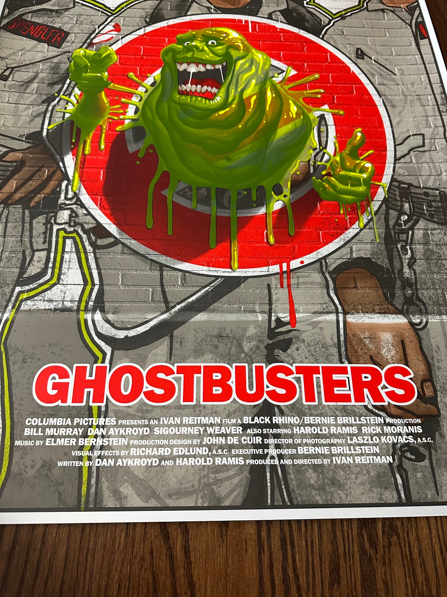 Yvan Quinet – Ghostbusters, 24 x 36 in, poster, image 6