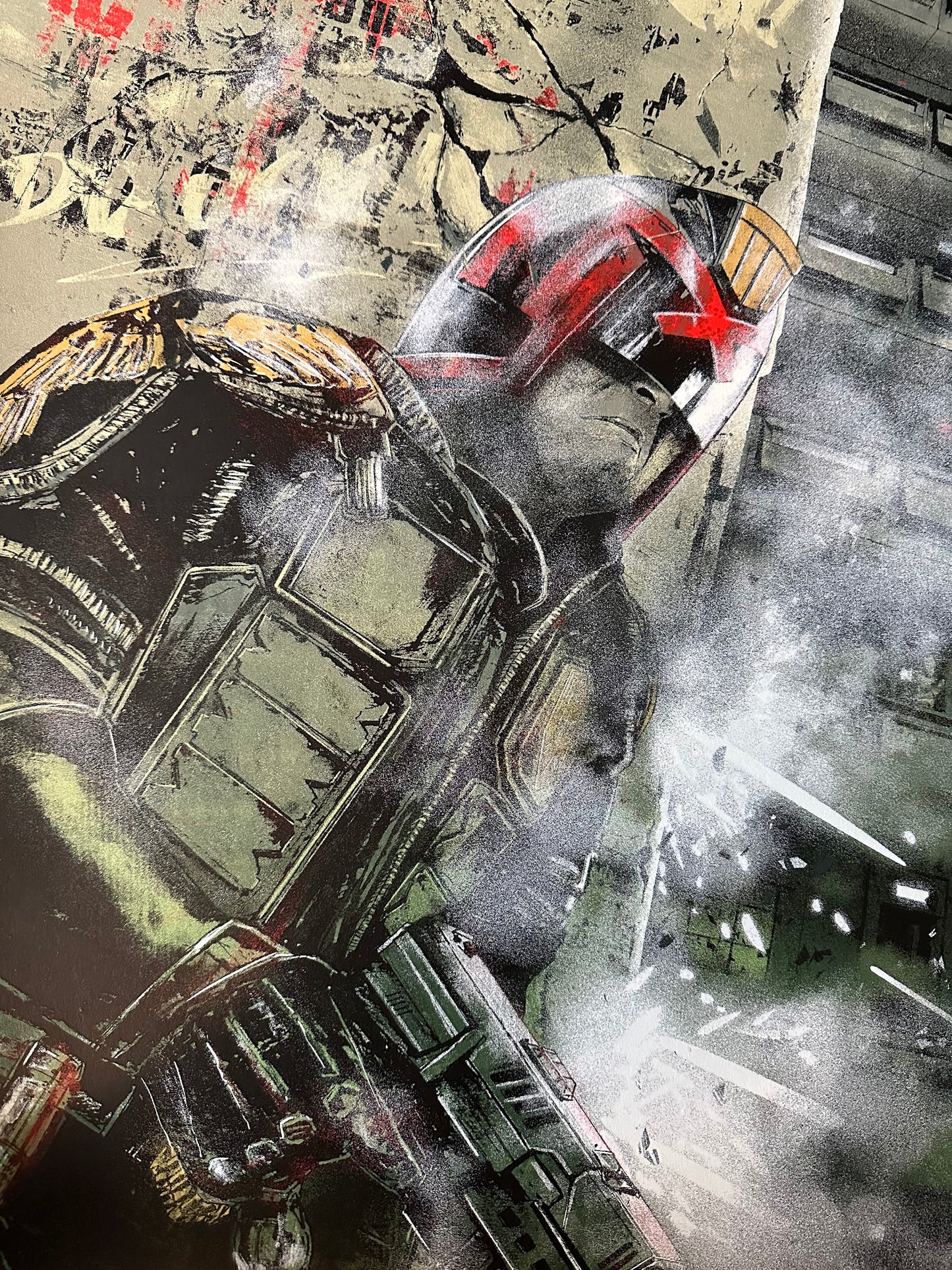 Ben Terdik – Dredd, 24 x 36 in, poster, image 3