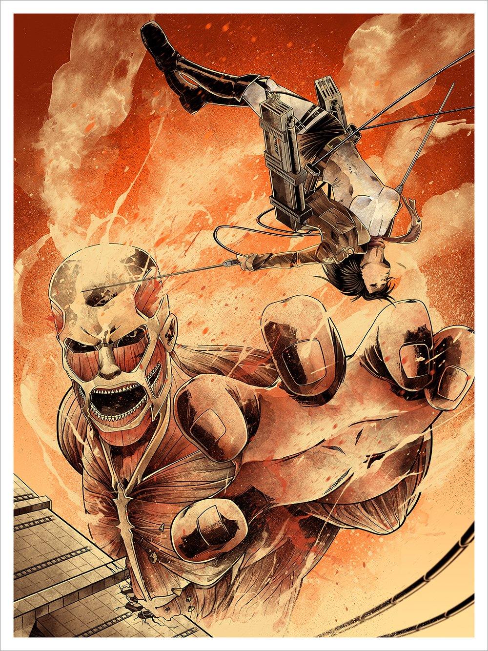 JP Valderrama - Attack on Titan 18x24 movie poster - detail image 5