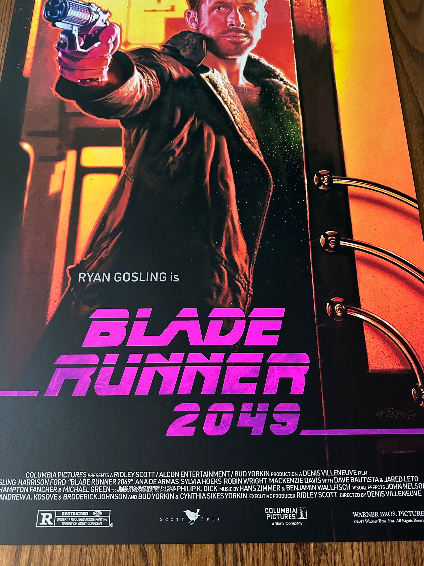 Alfons Kiefer – Blade Runner 2049, 24 x 36 in, poster, image 5
