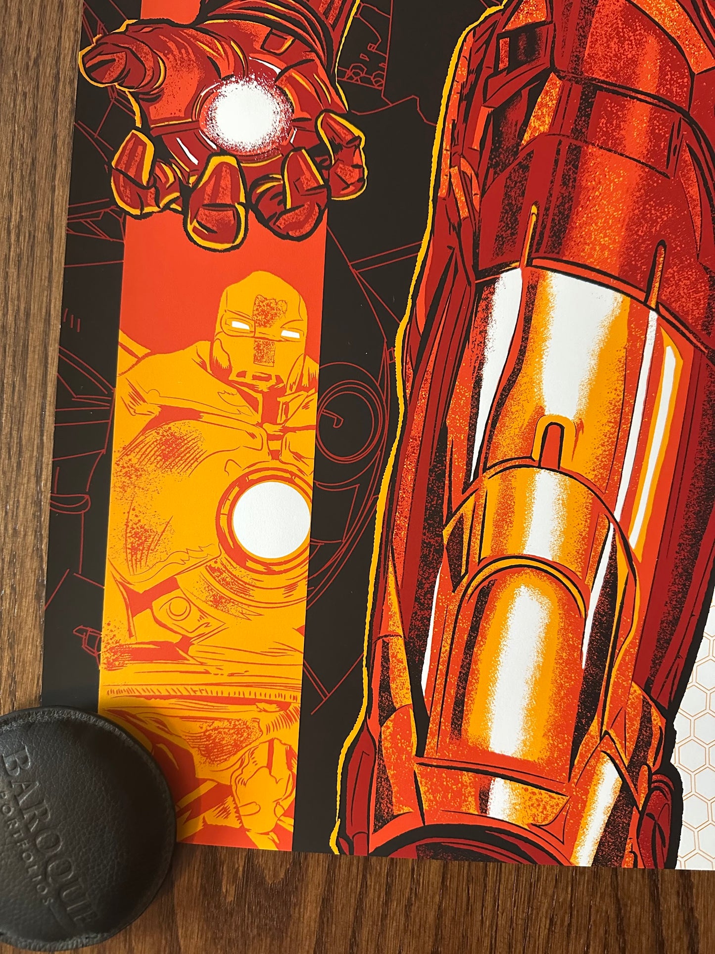 Christopher Cox – Iron Man, 24 x 36 in, poster, image 6