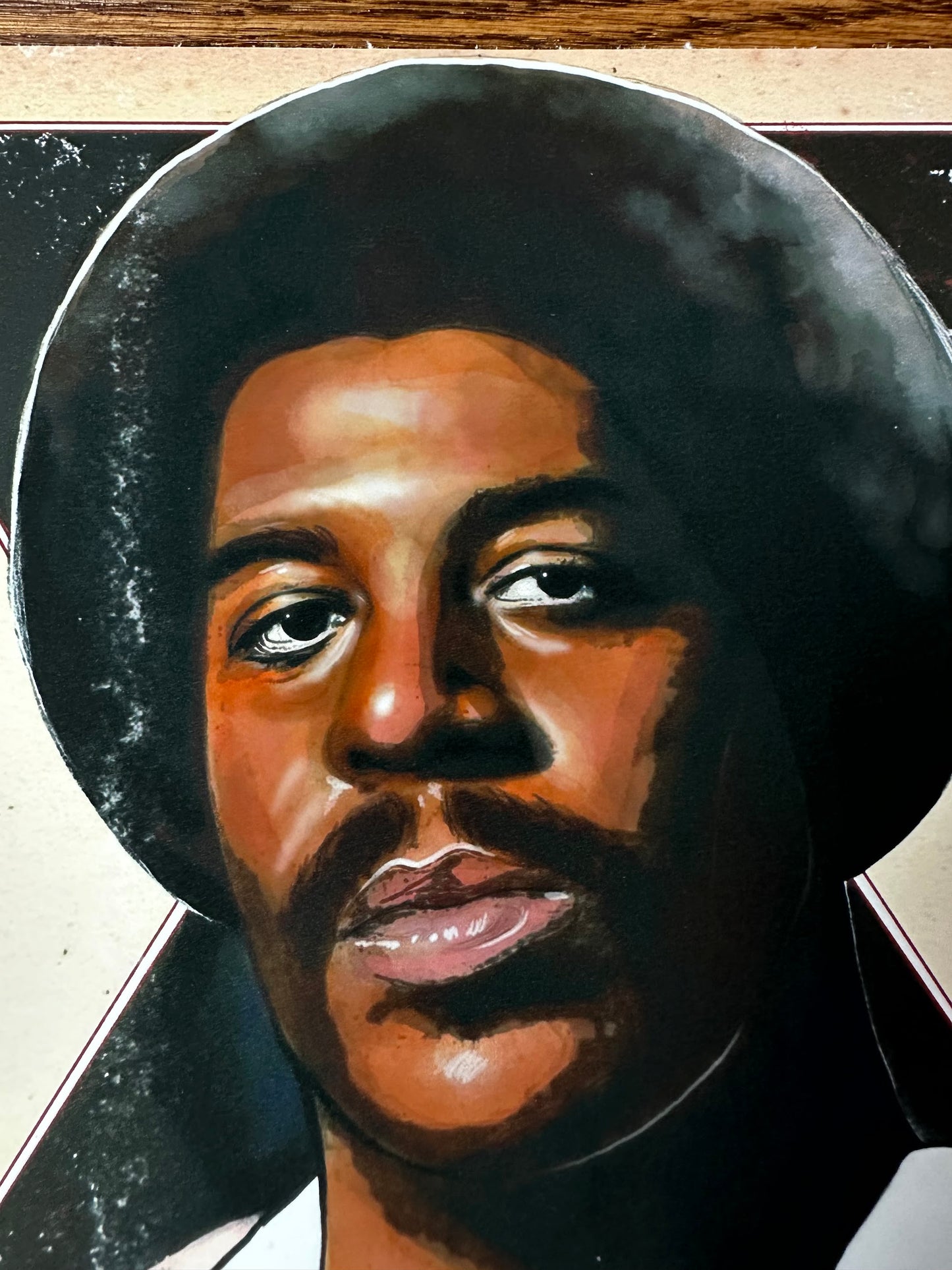 Shawn Mansfield – X Jackson Portrait, 8 x 8 in, art print, image 2