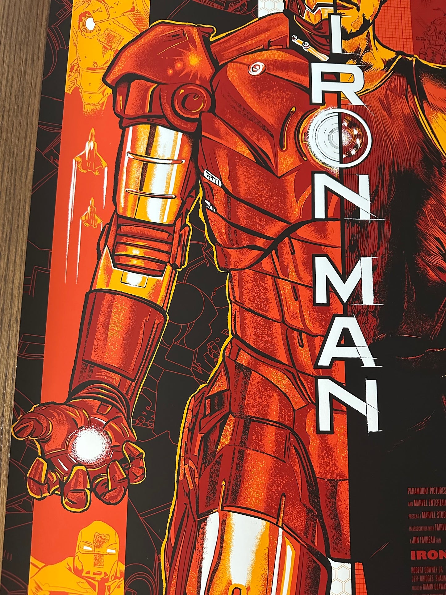 Christopher Cox – Iron Man, 24 x 36 in, poster, image 5