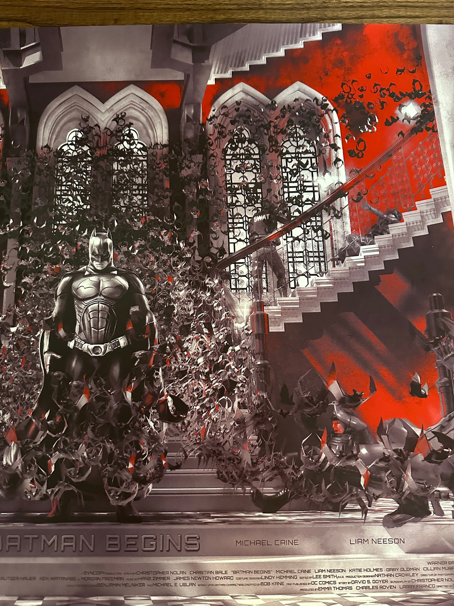 Chris Skinner – Batman Begins, 36 x 24 in, poster