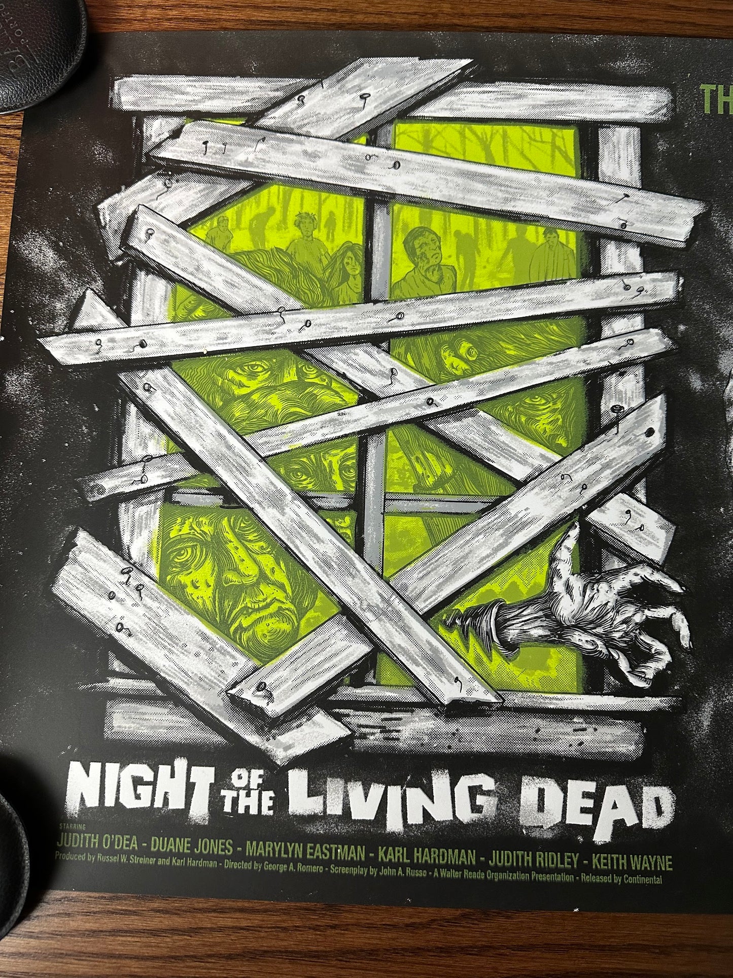 Zeb Love – Night of the Living Dead, 24 x 18 in, art print, image 2