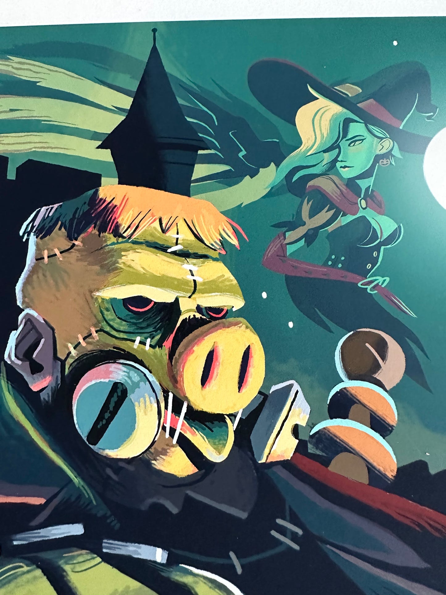 Glen Brogan – Junkenstein, 16 x 24 in, art print, image 3