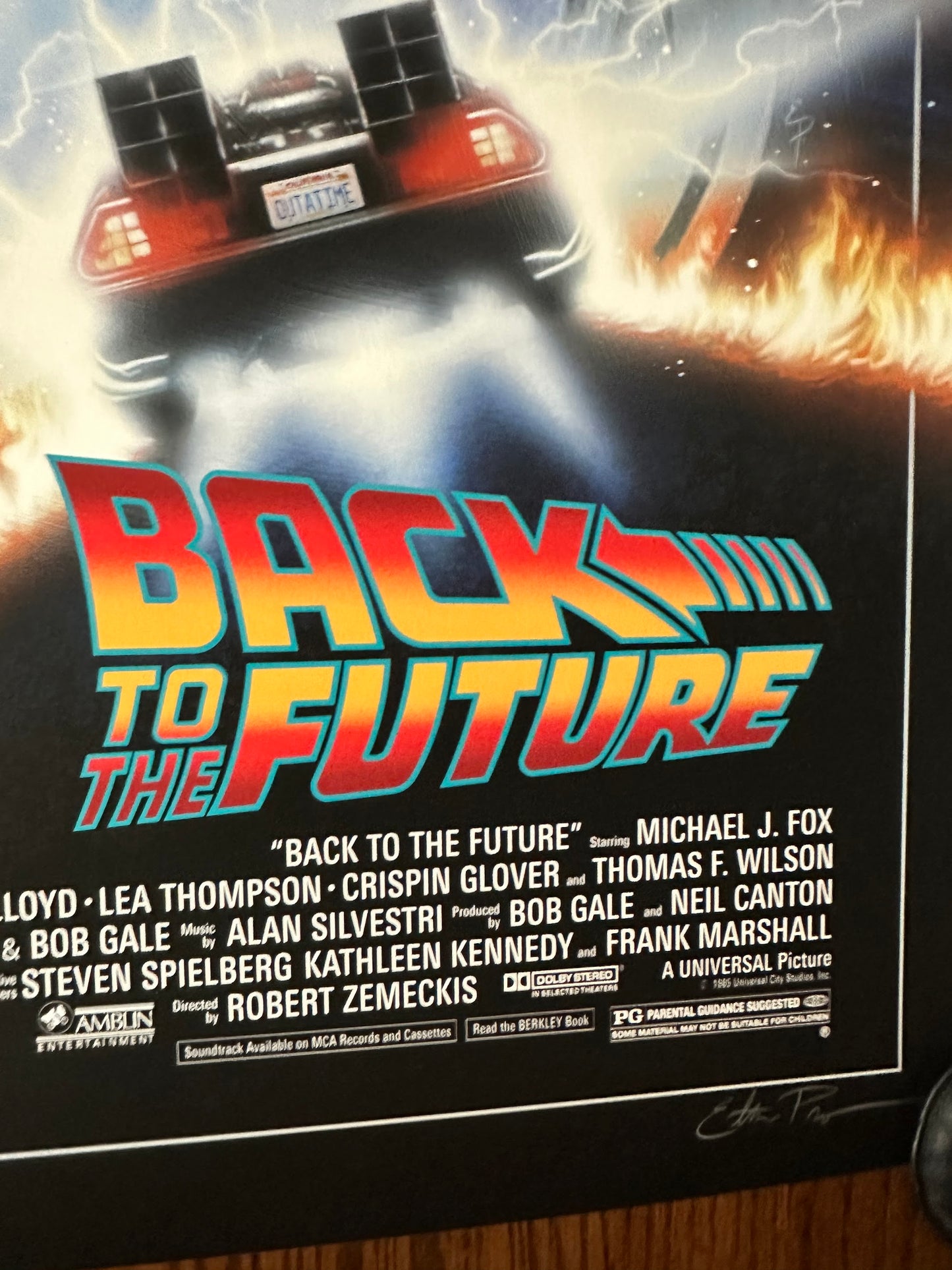 Ethan Pro – Back to the Future, 24 x 36 in, poster, image 4