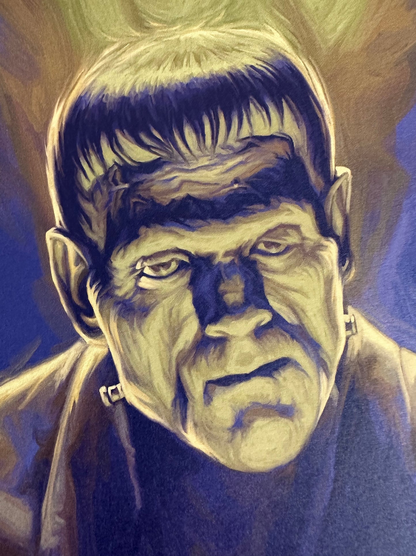 Candra Hope – Frankenstein Portrait, 11.7 x 16.5 in, art print, image 3