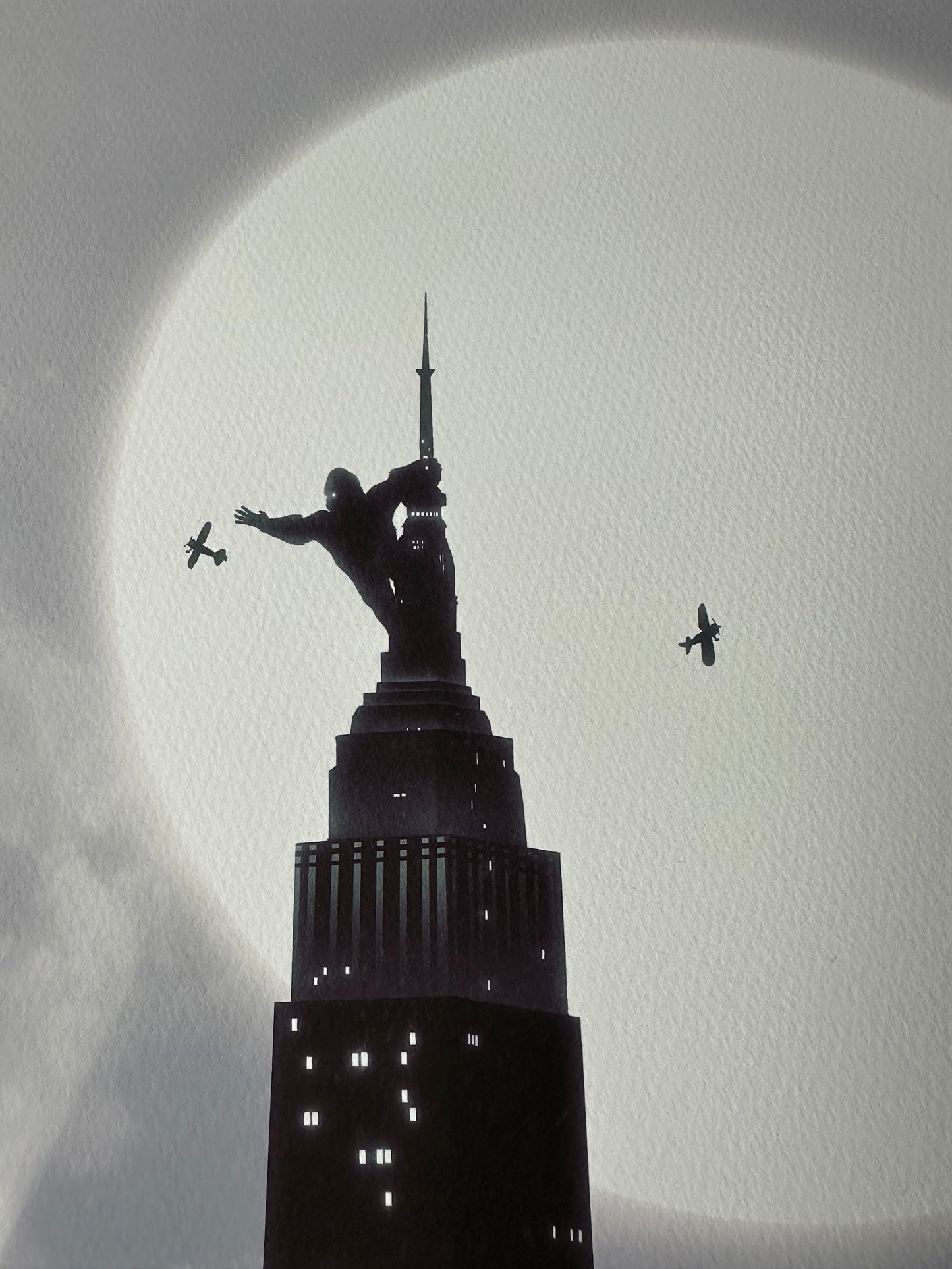 Daniel Taylor – King Kong, 16 x 20 in, art print, image 2