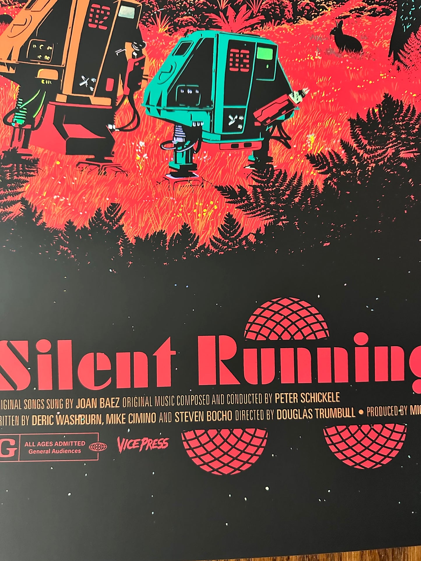 Raid71 – Silent Running Foil Variant, 24 x 36 in, poster, image 4