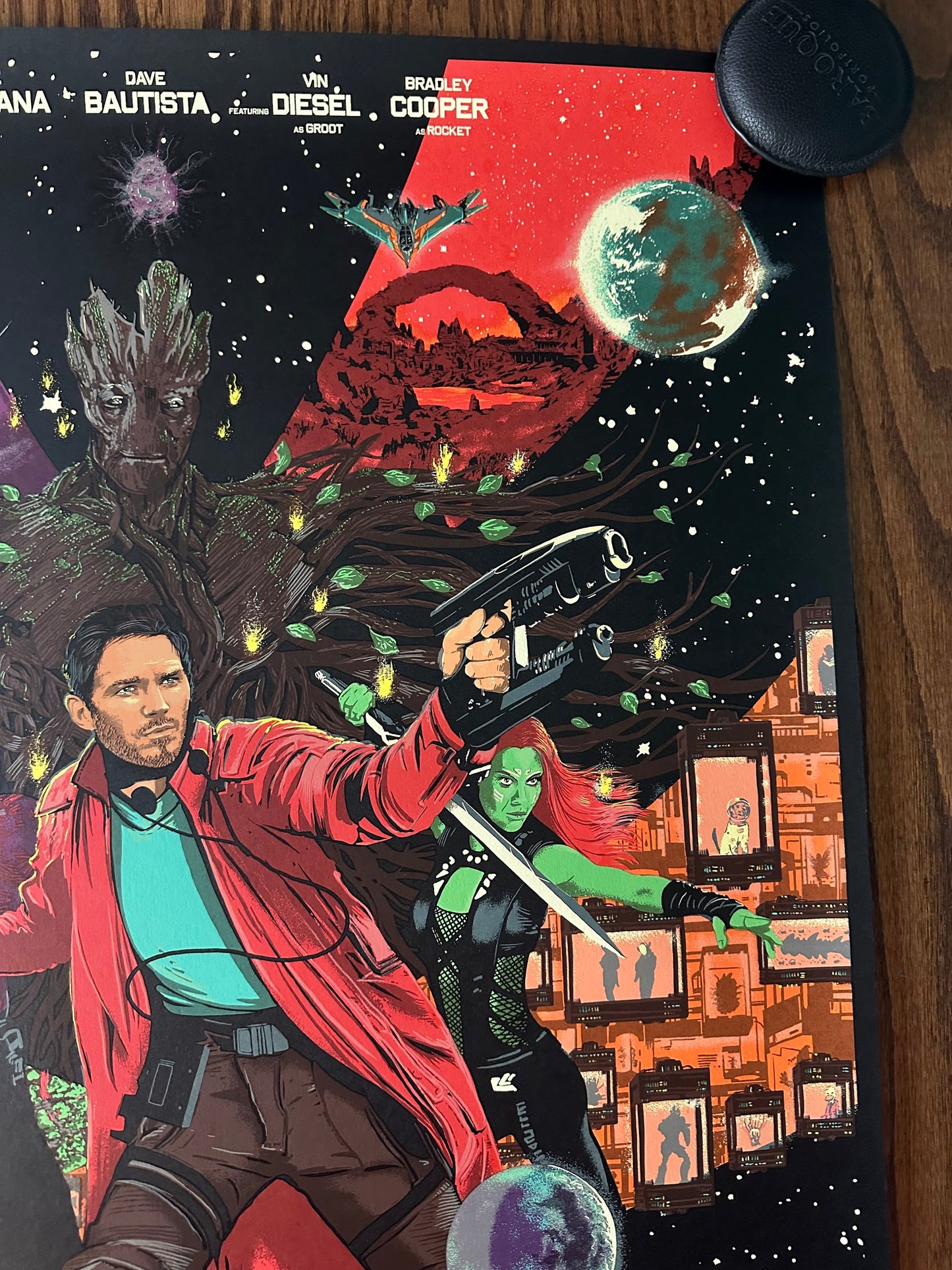 Raid71 – Guardians of the Galaxy, 24 x 36 in, poster, image 3