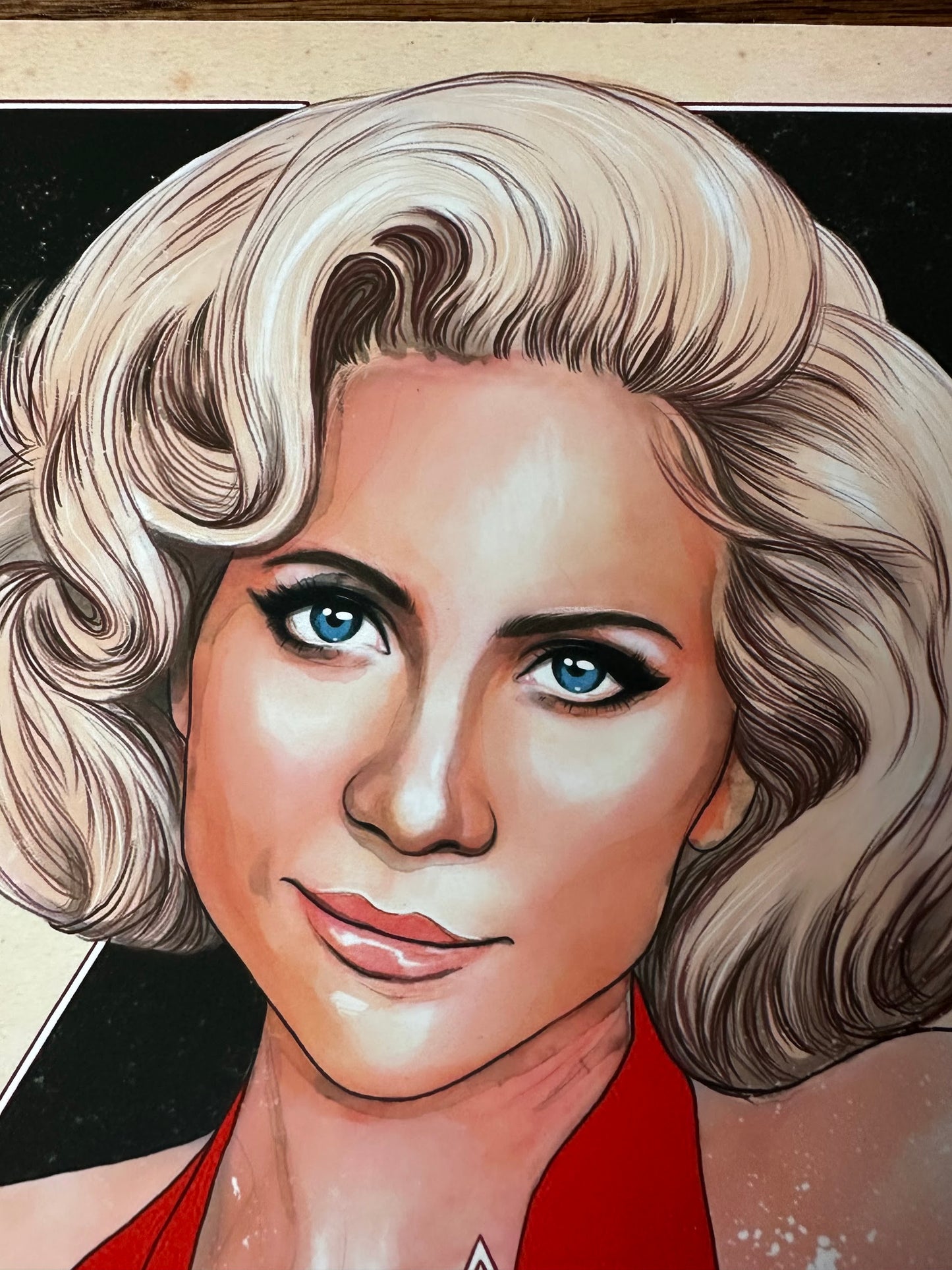Shawn Mansfield – X Bobby-Lynne Portrait, 8 x 8 in, art print, image 2