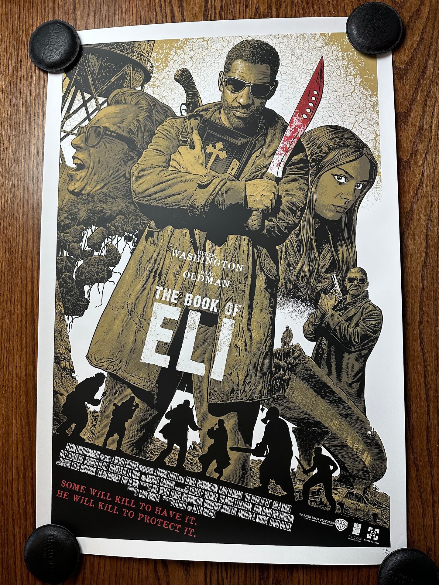 Chris Weston – The Book of Eli, 24 x 36 in, poster