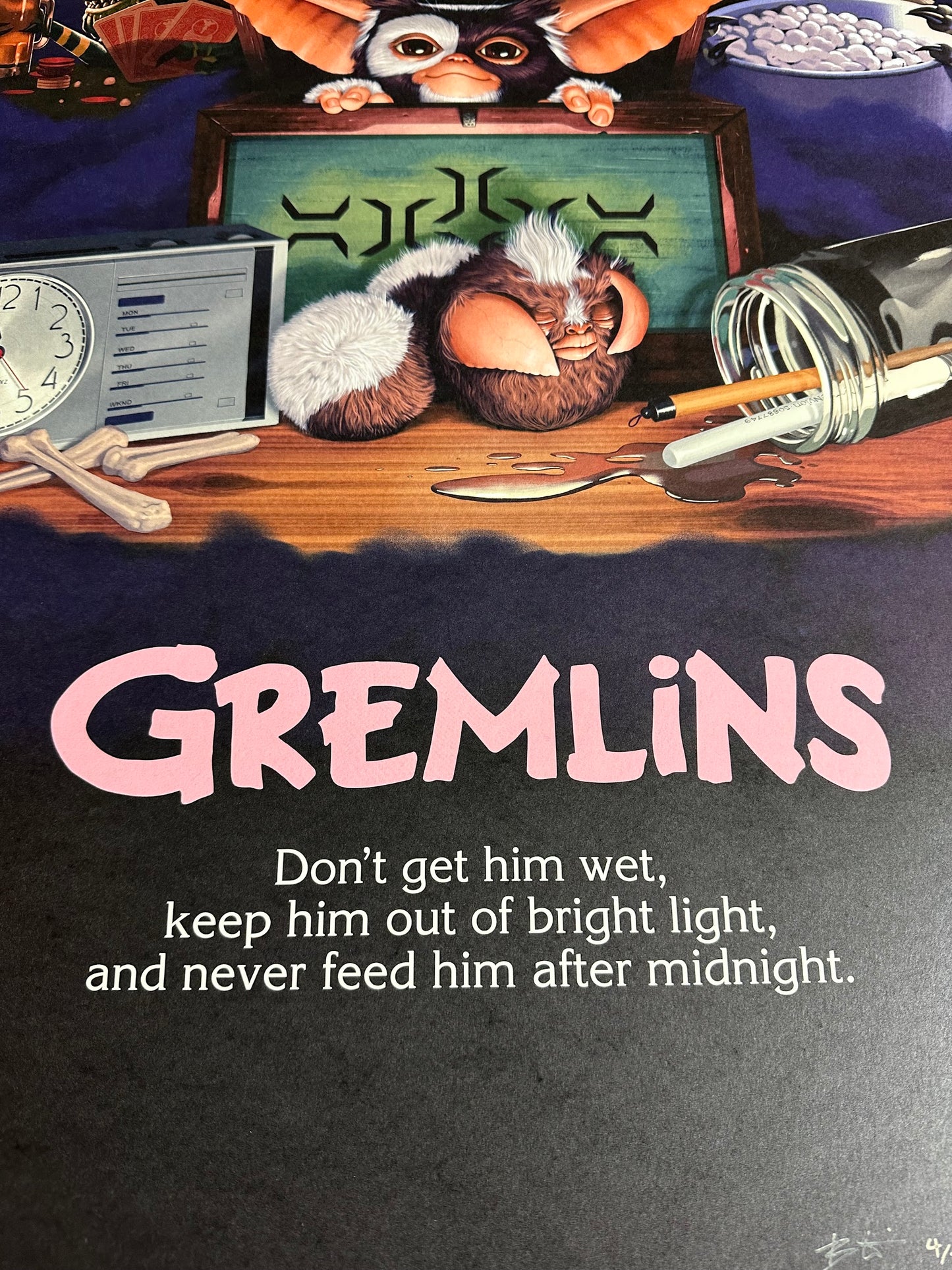 George Bletsis – Gremlins, 24 x 36 in, poster, image 6