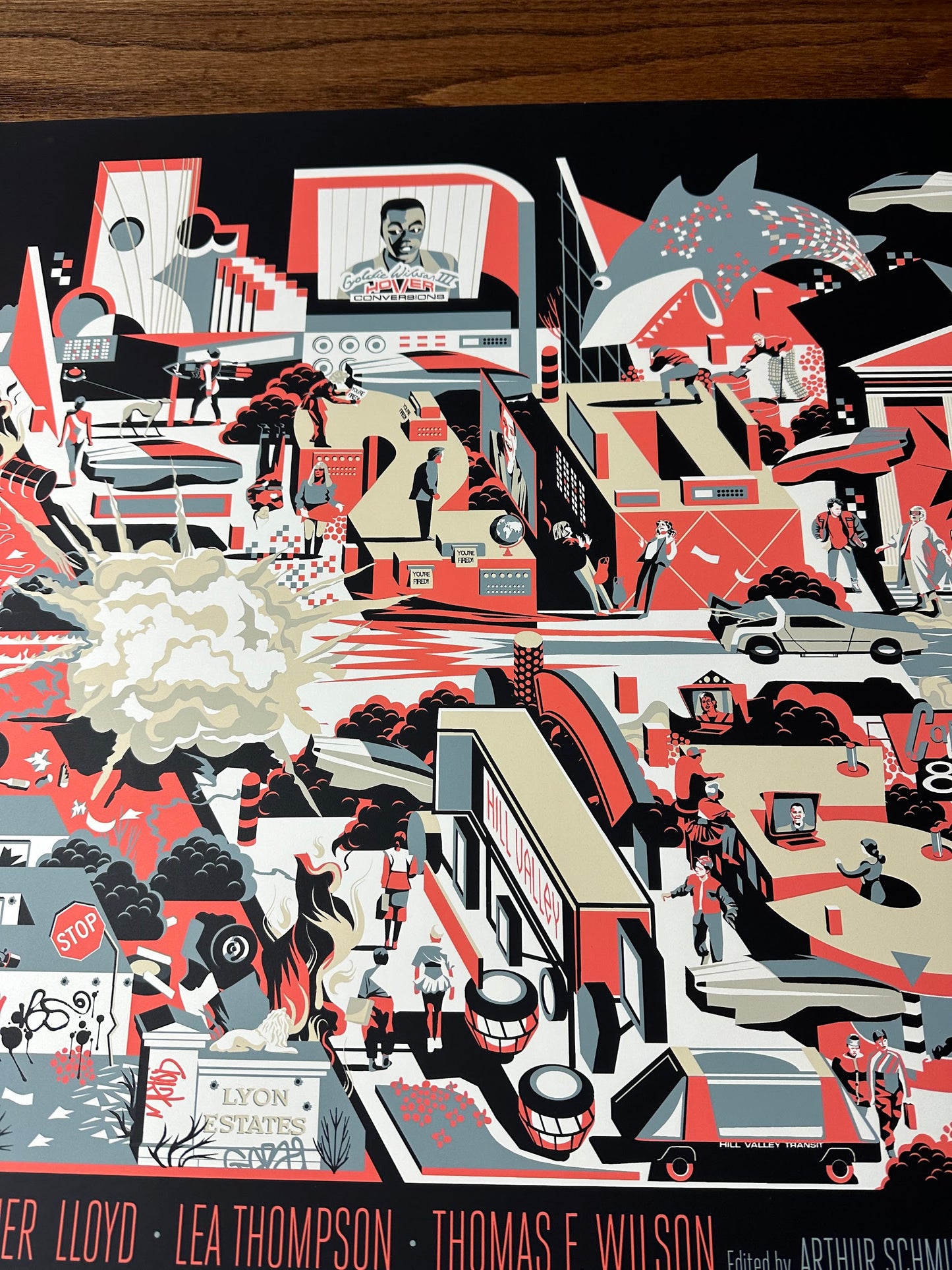 Adam Simpson – Back to the Future Part II, 36 x 24 in, poster, image 4