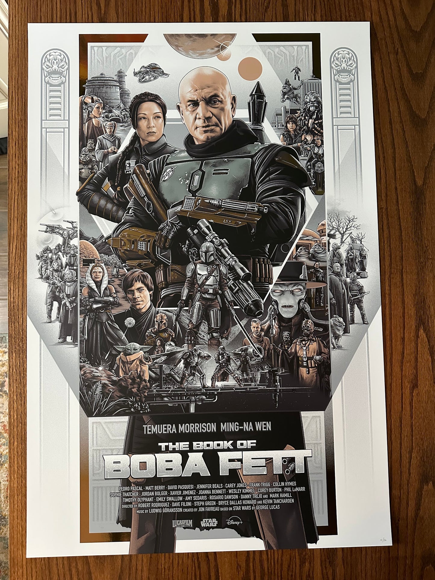 Amien Juugo – The Book of Boba Fett Variant, 24 x 36 in, poster