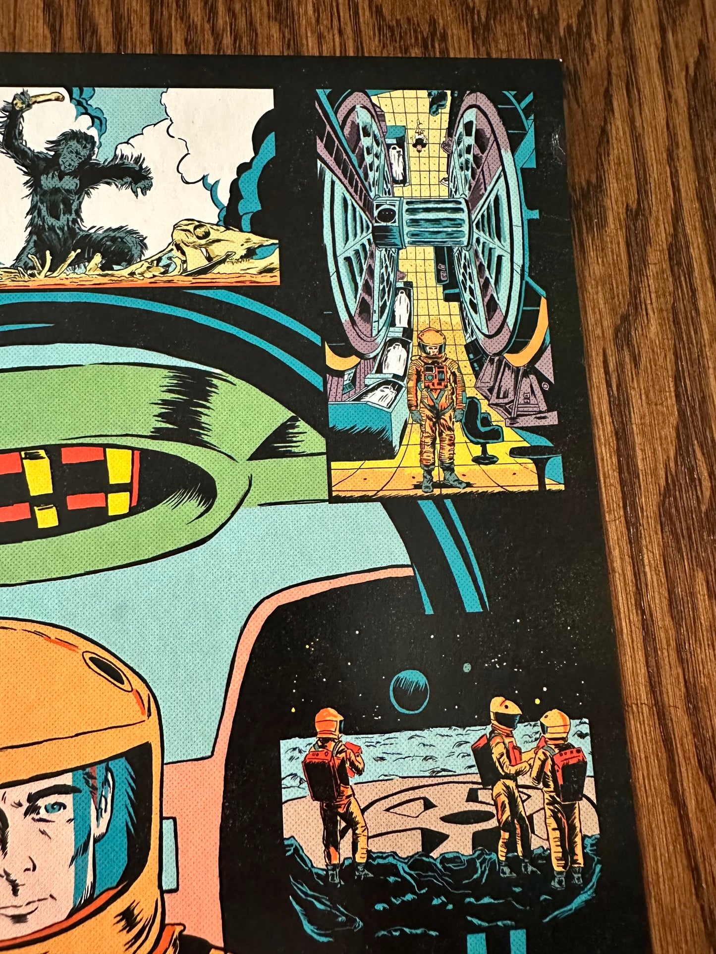 Van Saiyan – 2001: A Space Odyssey, 16.5 x 11.7 in, art print, image 3