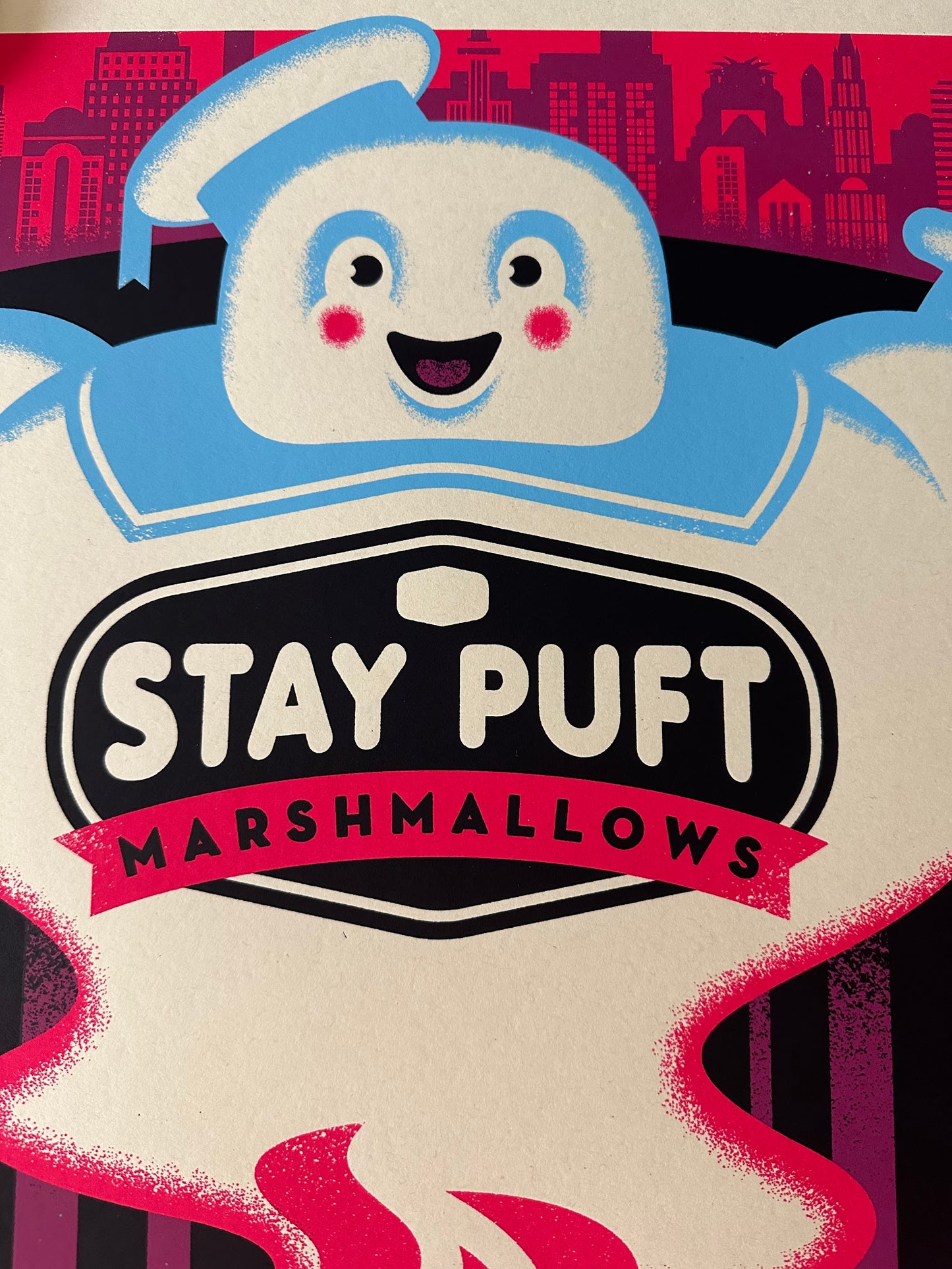 Ryan Brinkerhoff – Stay Puff Marshmellow Ghostbusters, 18 x 24 in, art print, image 2