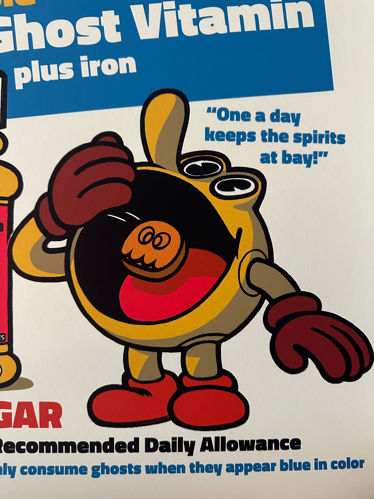 Glen Brogan – Pac-Man Vitamins, 16 x 20 in, art print, image 2