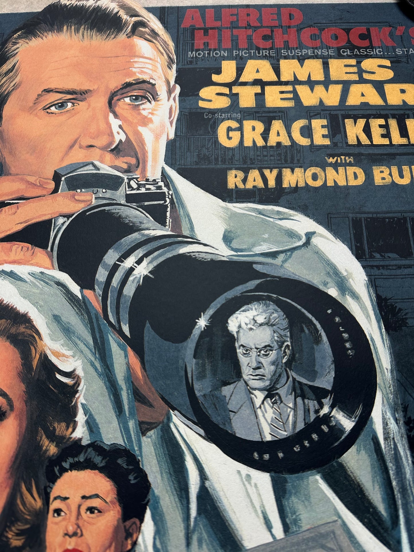 Paul Mann – Rear Window Variant, 24 x 36 in, poster, image 3
