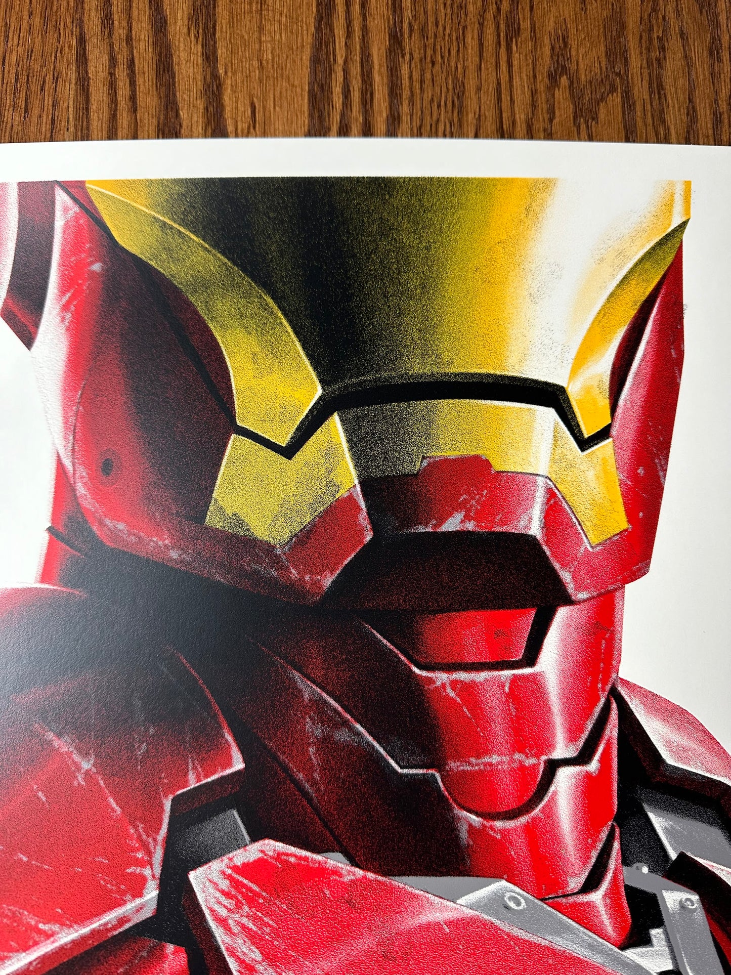 Phantom City Creative – Iron Man Mark III Battle Variant, 24 x 36 in, poster, image 2