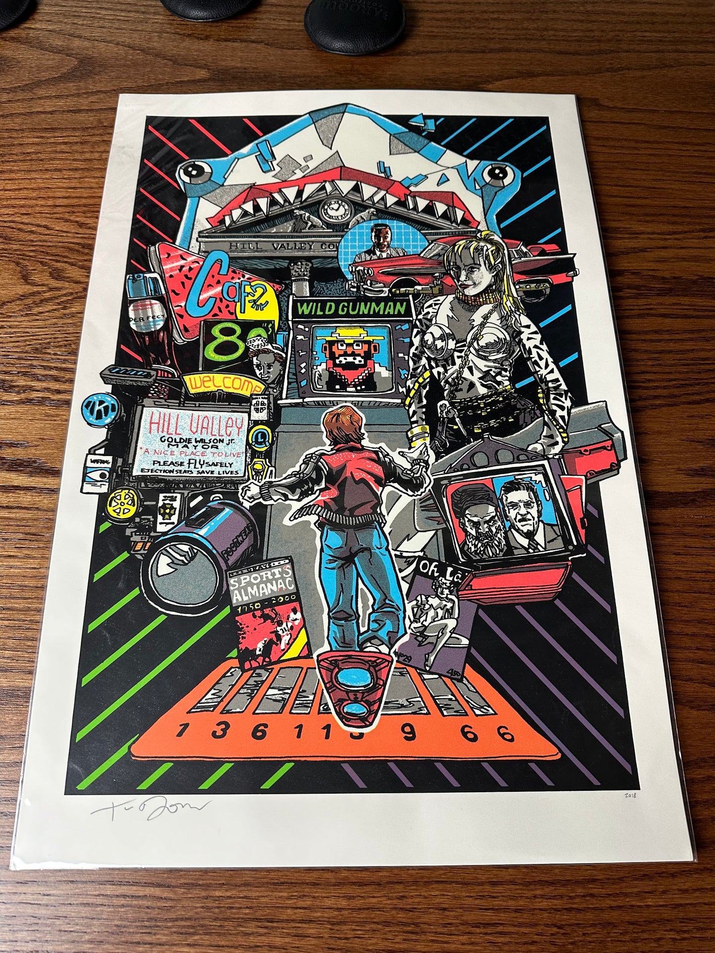 Tim Doyle – Back to the Future II, 16 x 24 in, art print