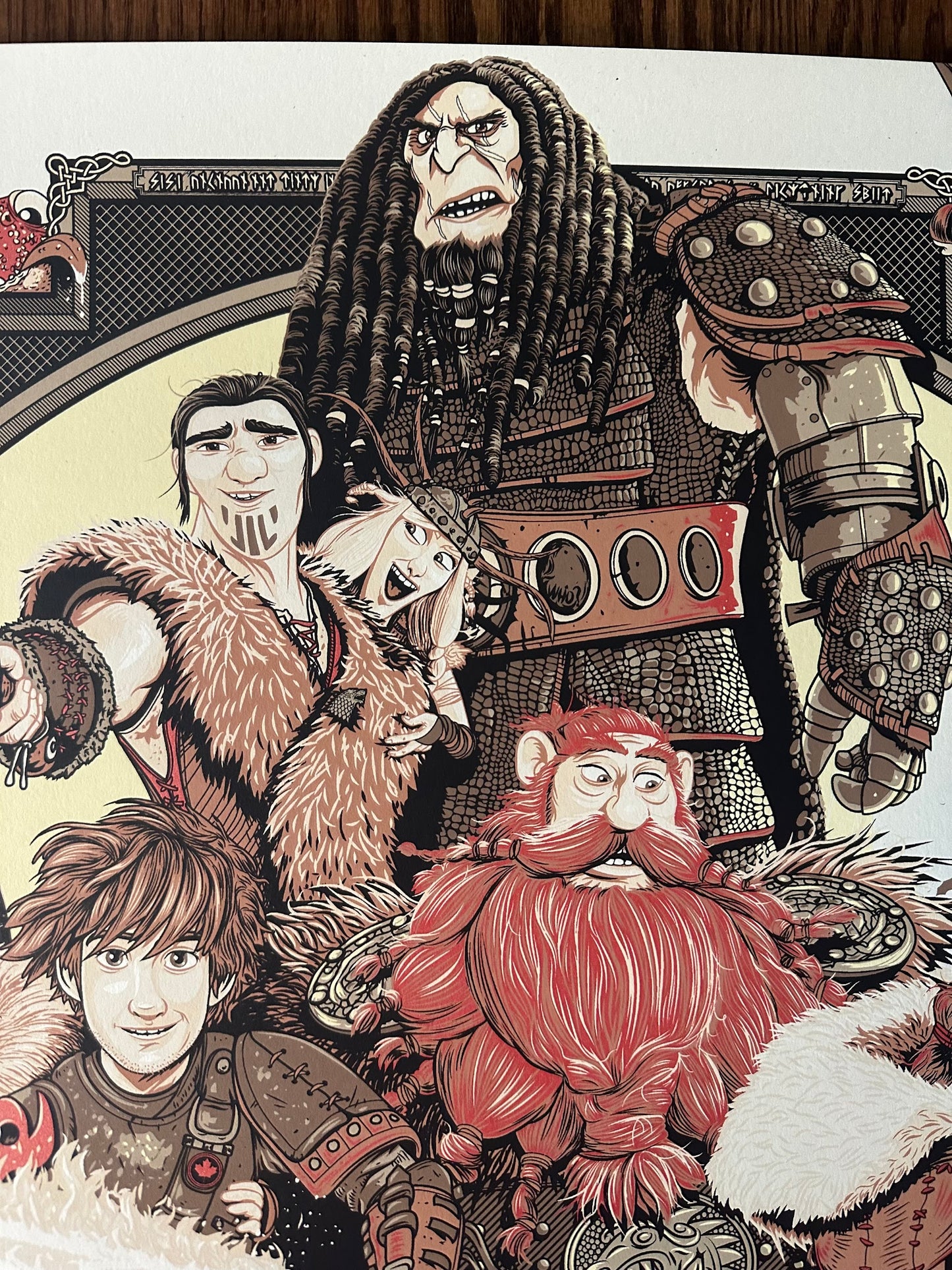 Patrick Connan – How to Train Your Dragon, 24 x 36 in, poster, image 2