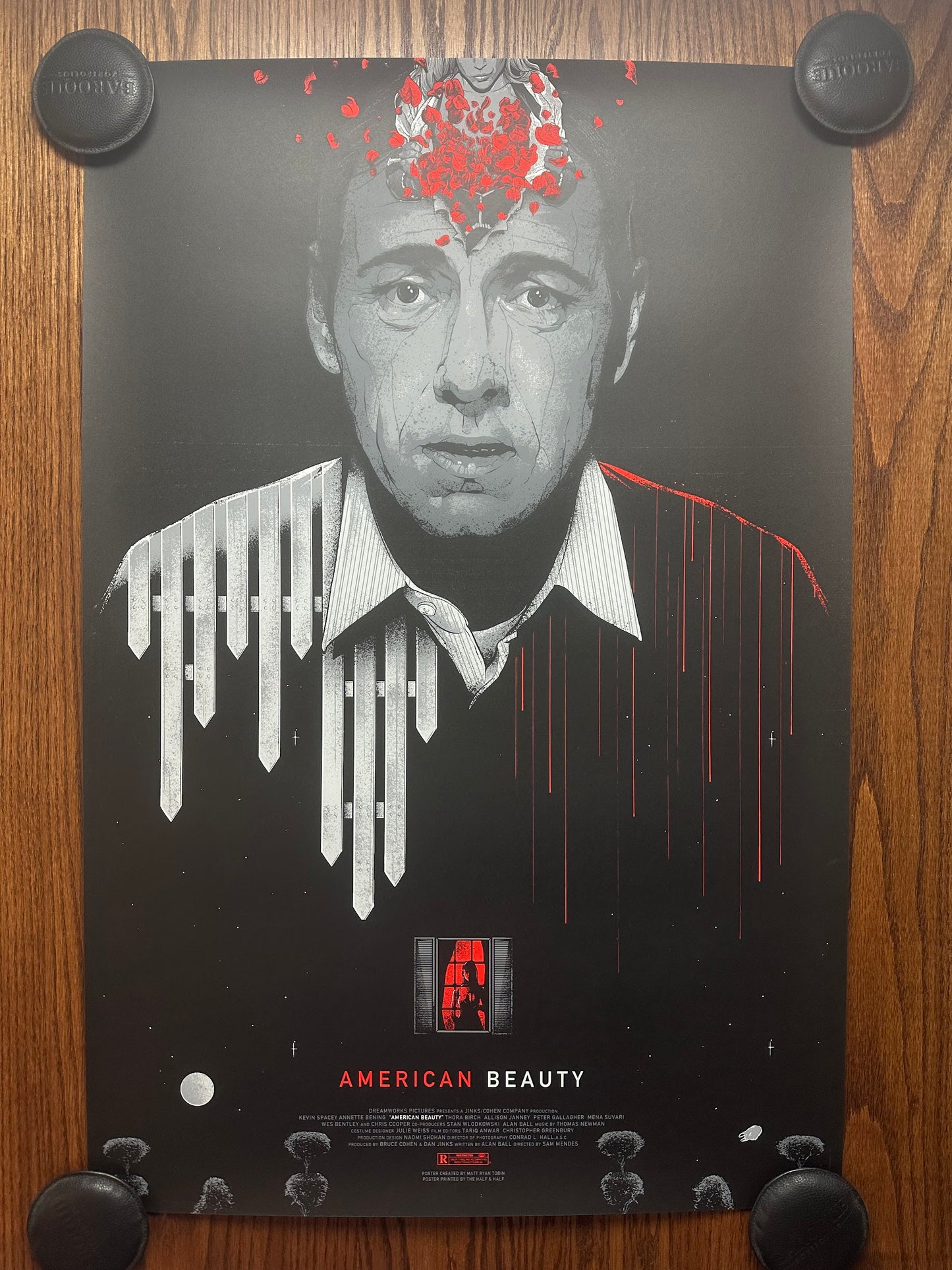 Matt Ryan Tobin – American Beauty, 24 x 36 in, poster