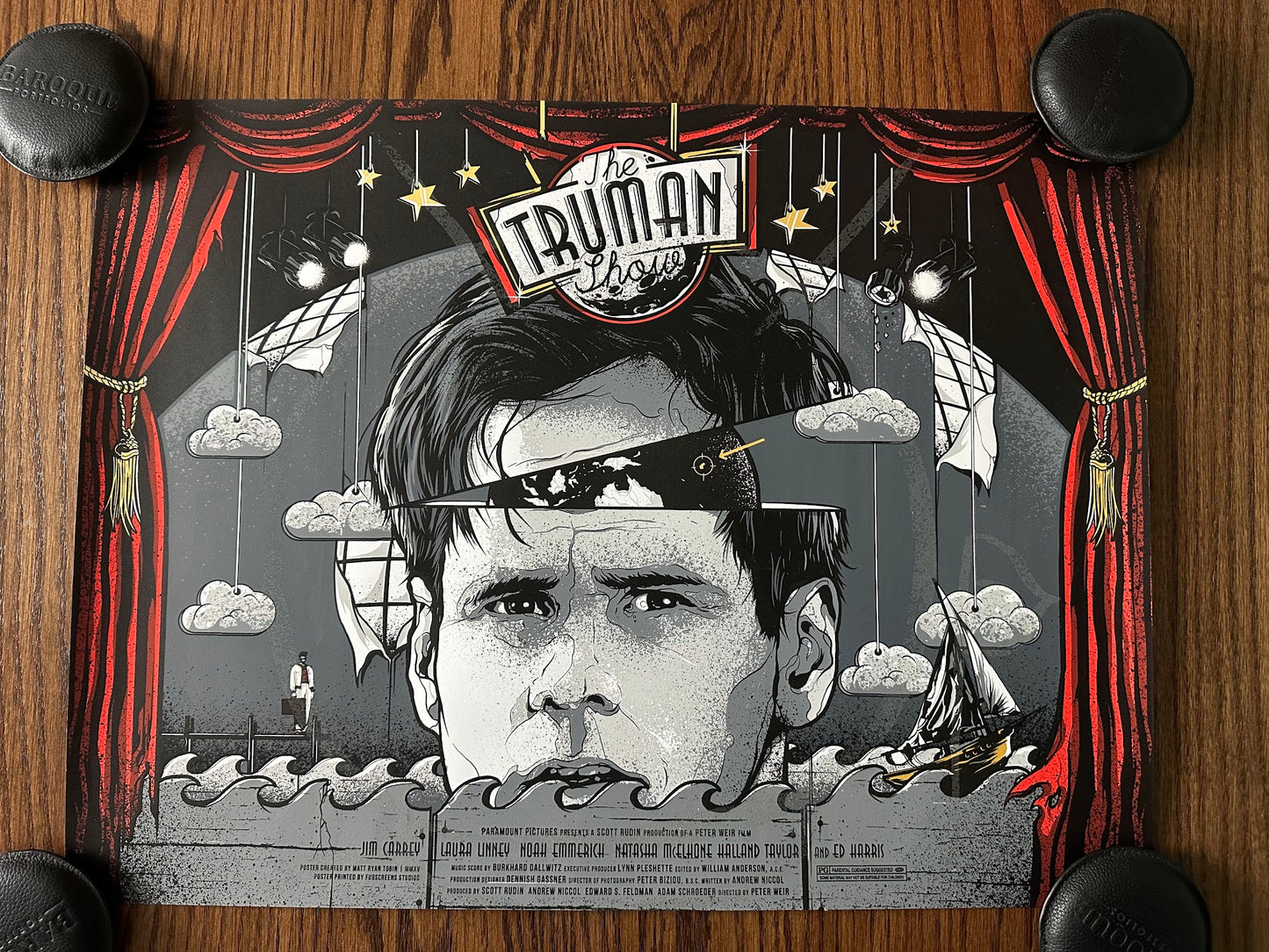 Matt Ryan Tobin – The Truman Show, 24 x 18 in, art print