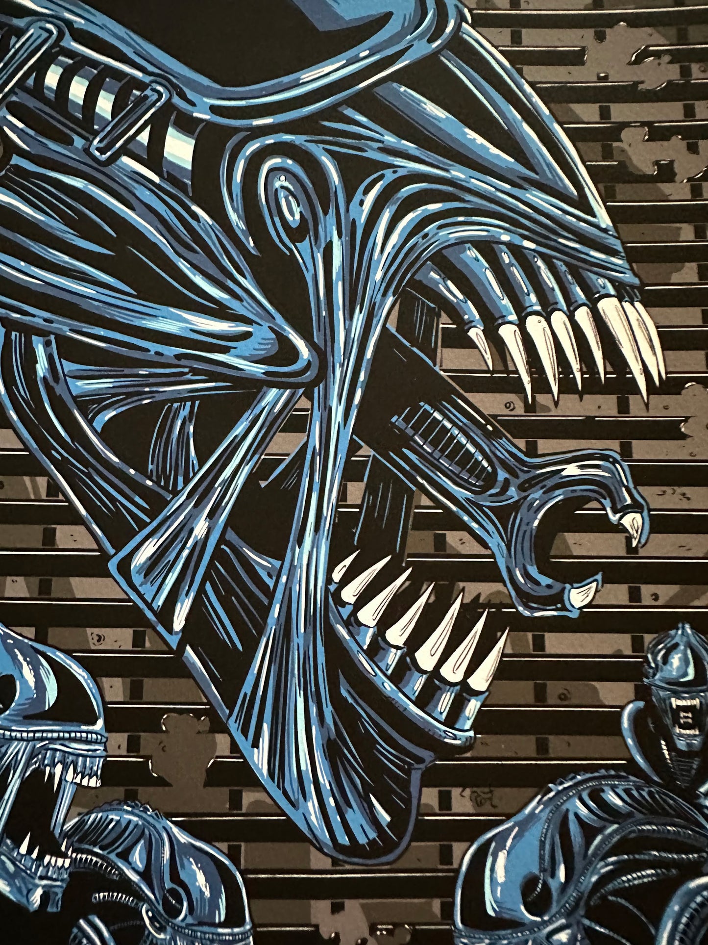 Aaron Haynes – Aliens, 24 x 36 in, poster, image 6