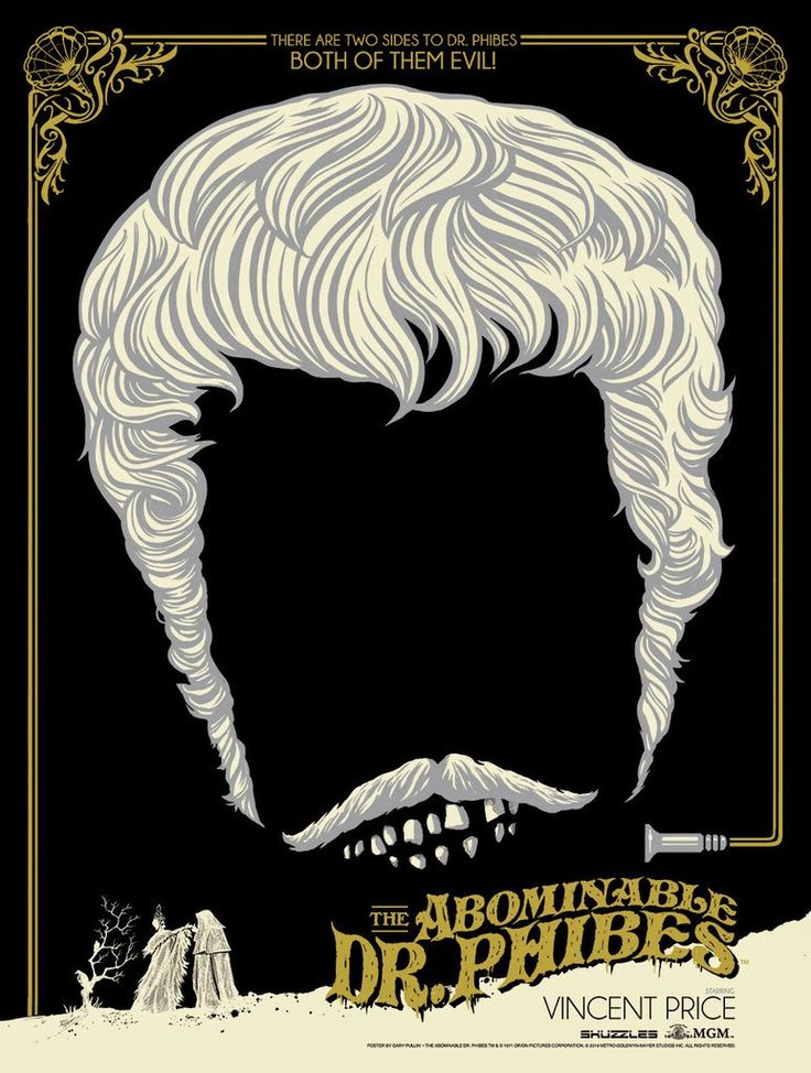 Ghoulish Gary – The Abominable Dr. Phibes, 18 x 24 in, art print, image 6