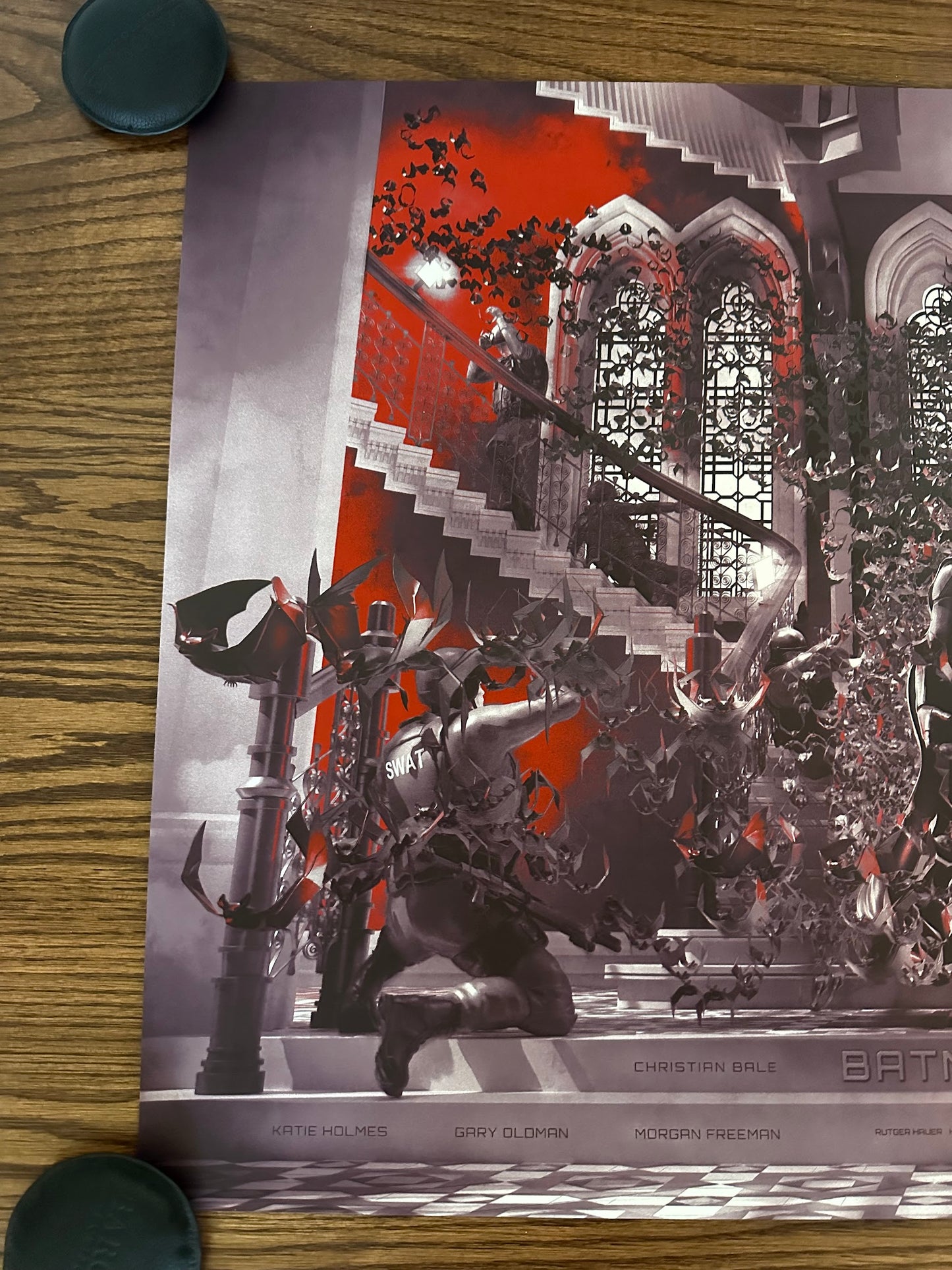 Chris Skinner – Batman Begins, 36 x 24 in, poster, image 3