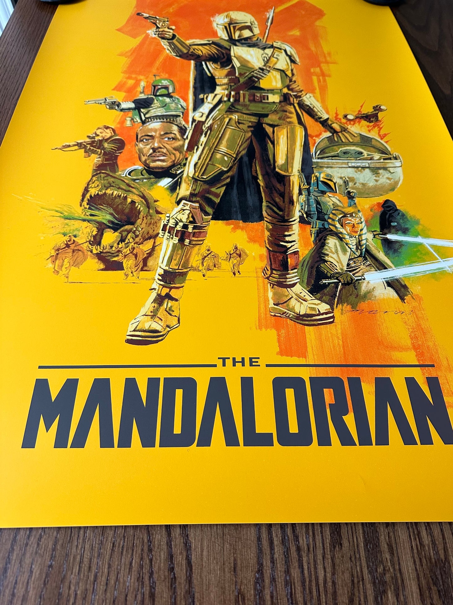 Paul Mann – The Mandalorian Variant, 24 x 36 in, poster, image 7