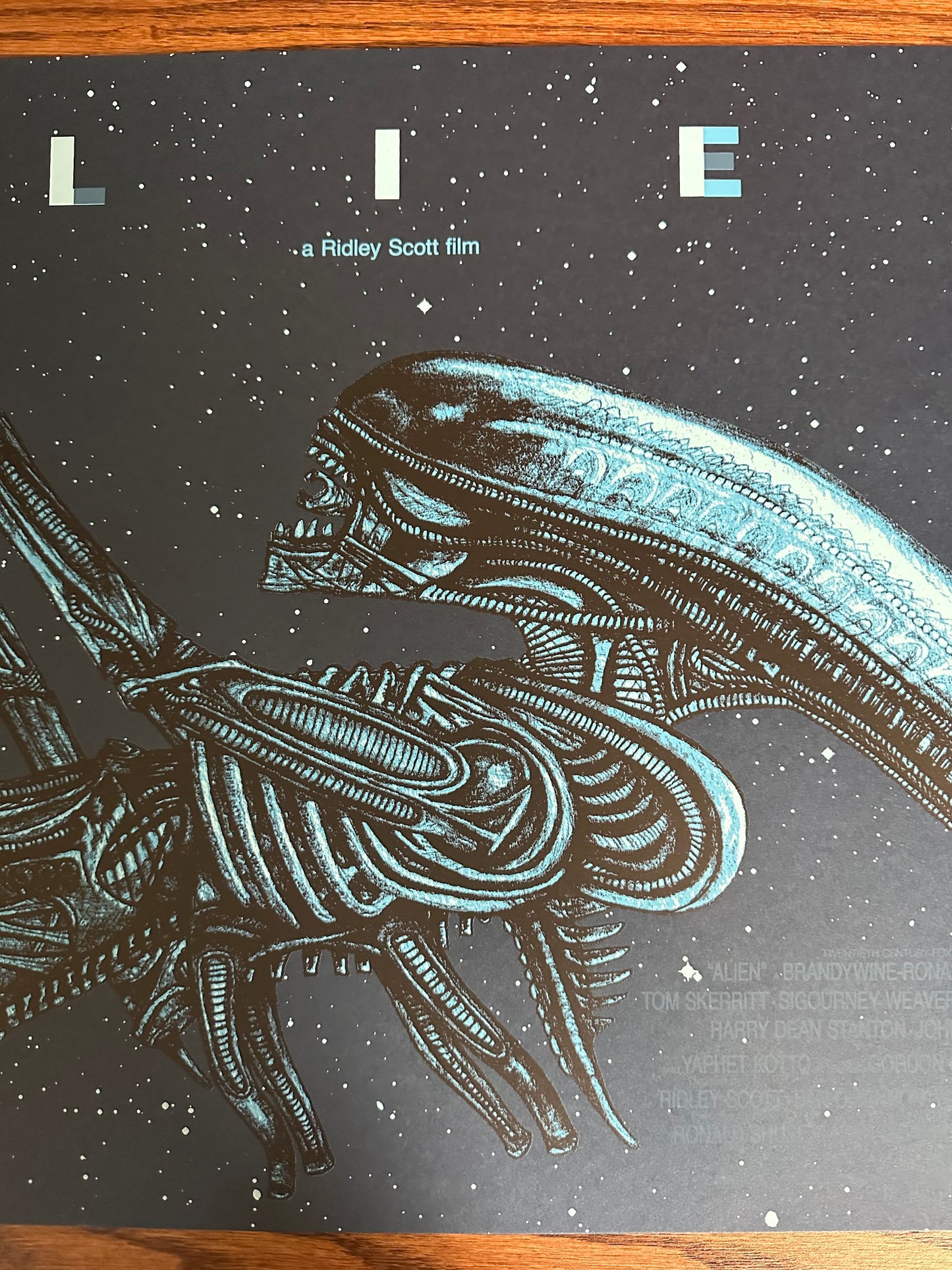 New Flesh – Alien, 24 x 18 in, art print, image 3