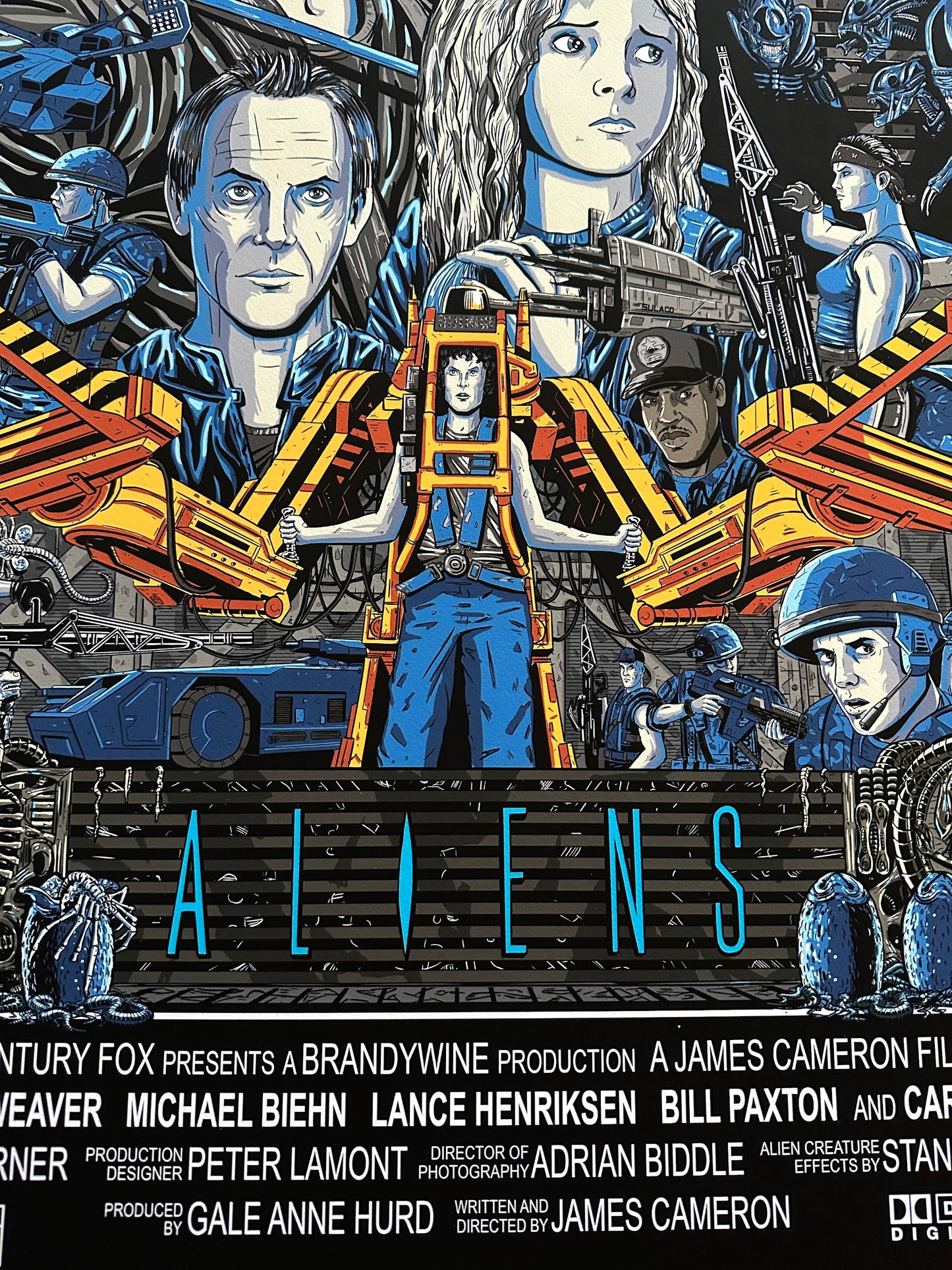 Aaron Haynes – Aliens, 24 x 36 in, poster, image 4