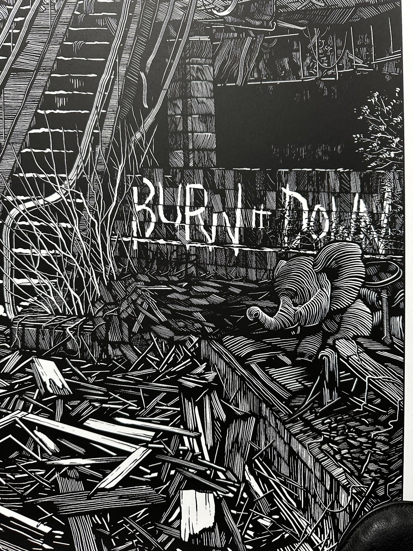 Daniel Danger – Abandoned Apocalyptic Building, 24 x 36 in, poster, image 5