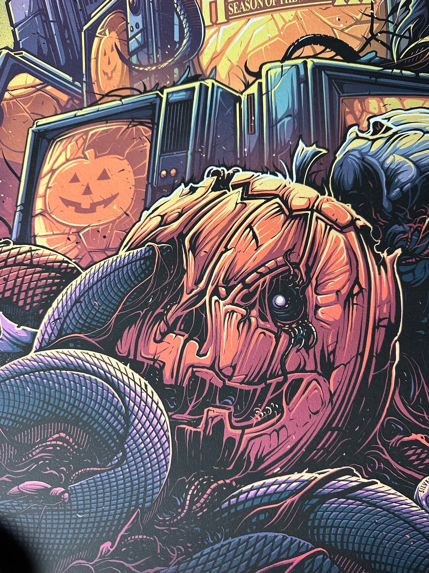 Dan Mumford – Halloween 3 Season of the Witch, 18 x 24 in, art print, image 5