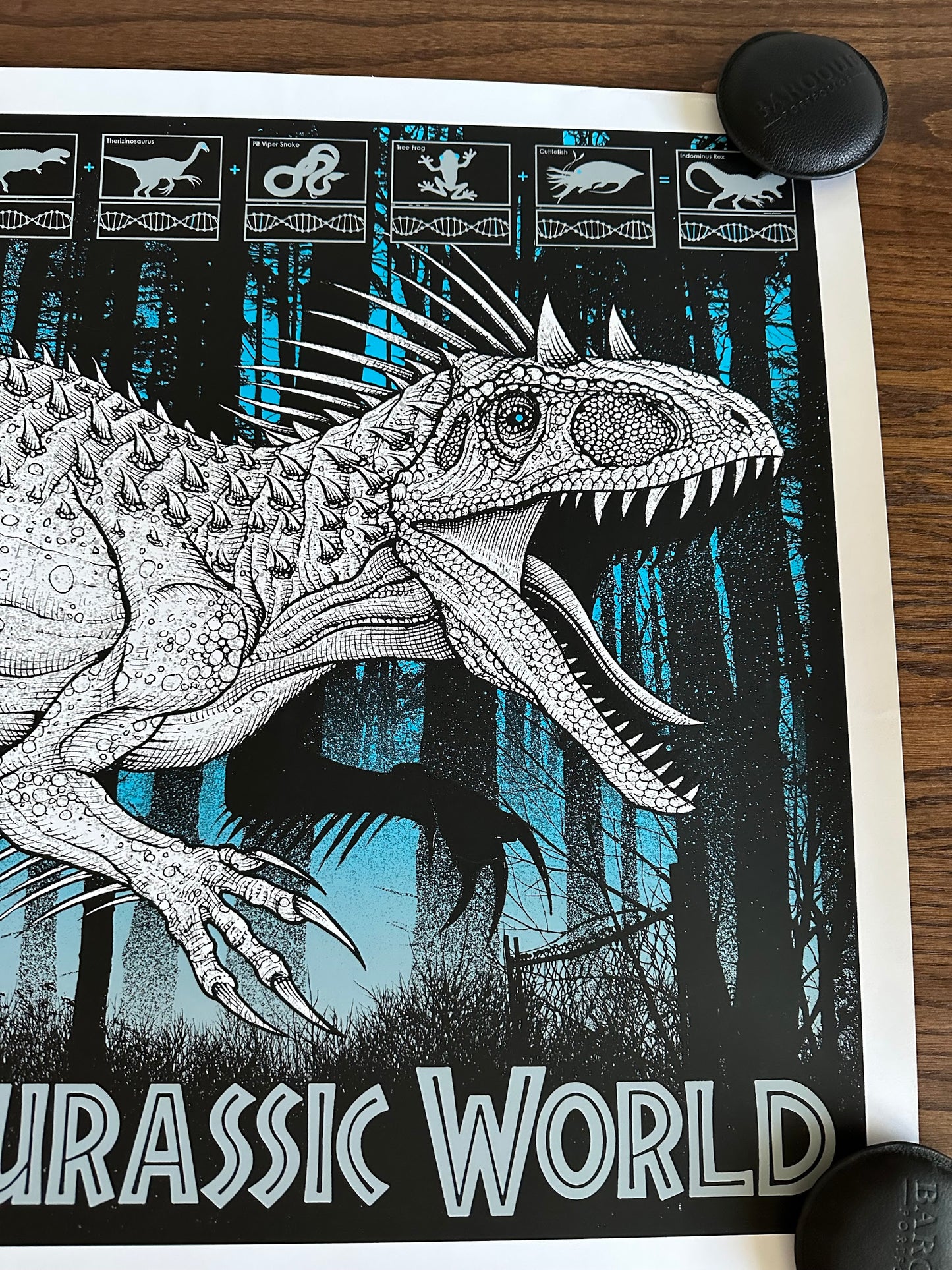Dan Mcarthy – Jurassic World, 36 x 24 in, poster, image 4