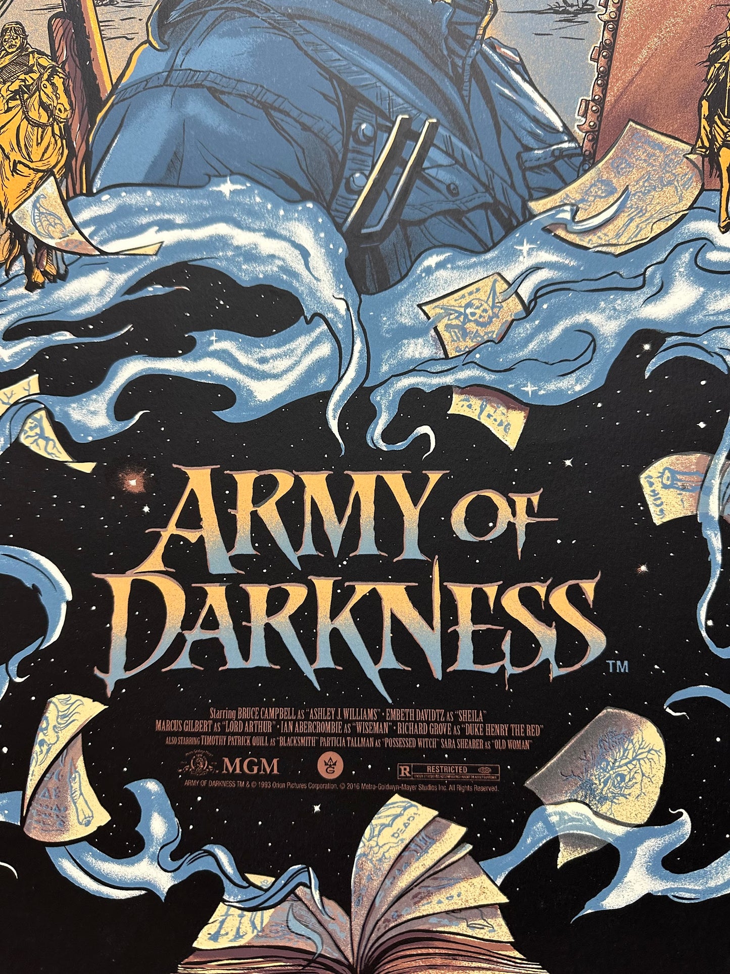 Ghoulish Gary – Army of Darkness, 24 x 36 in, poster, image 2