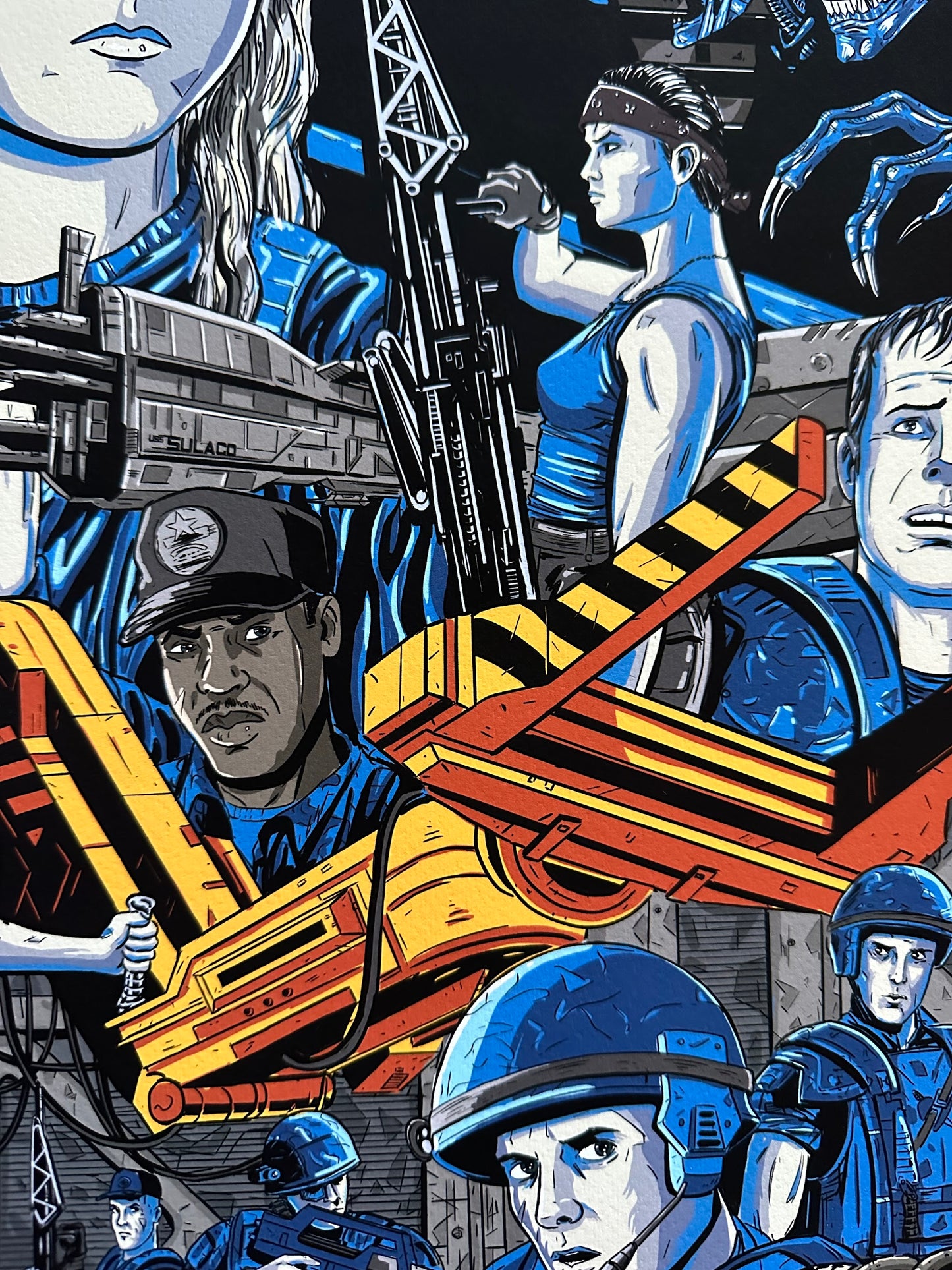 Aaron Haynes – Aliens, 24 x 36 in, poster, image 3
