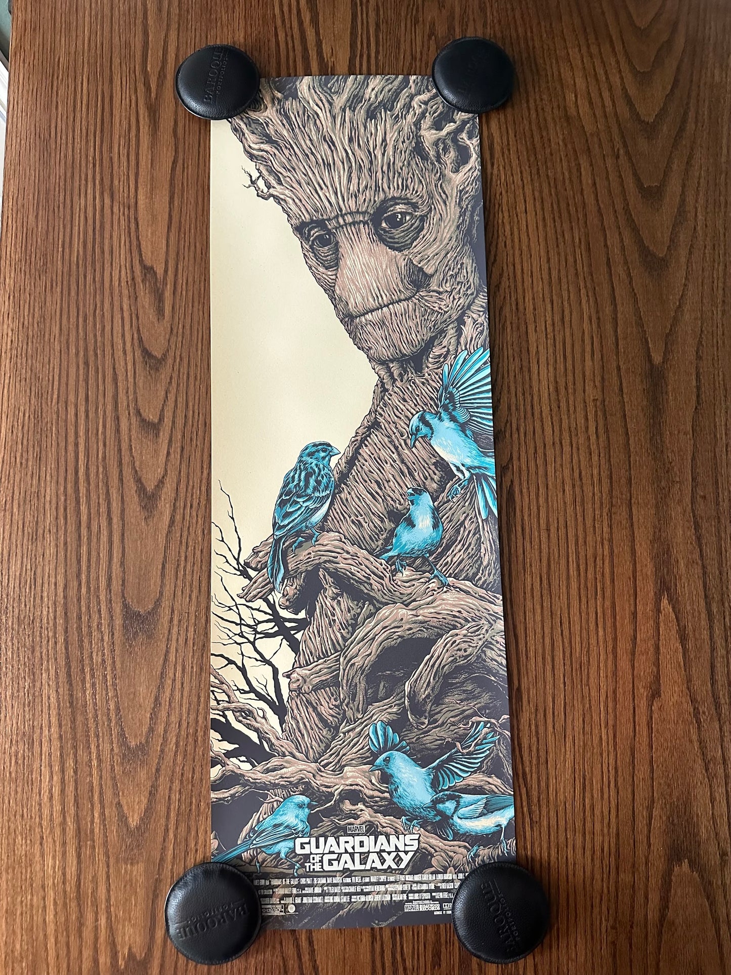 Steven Holliday – Guardians of the Galaxy, 12 x 36 in, art print
