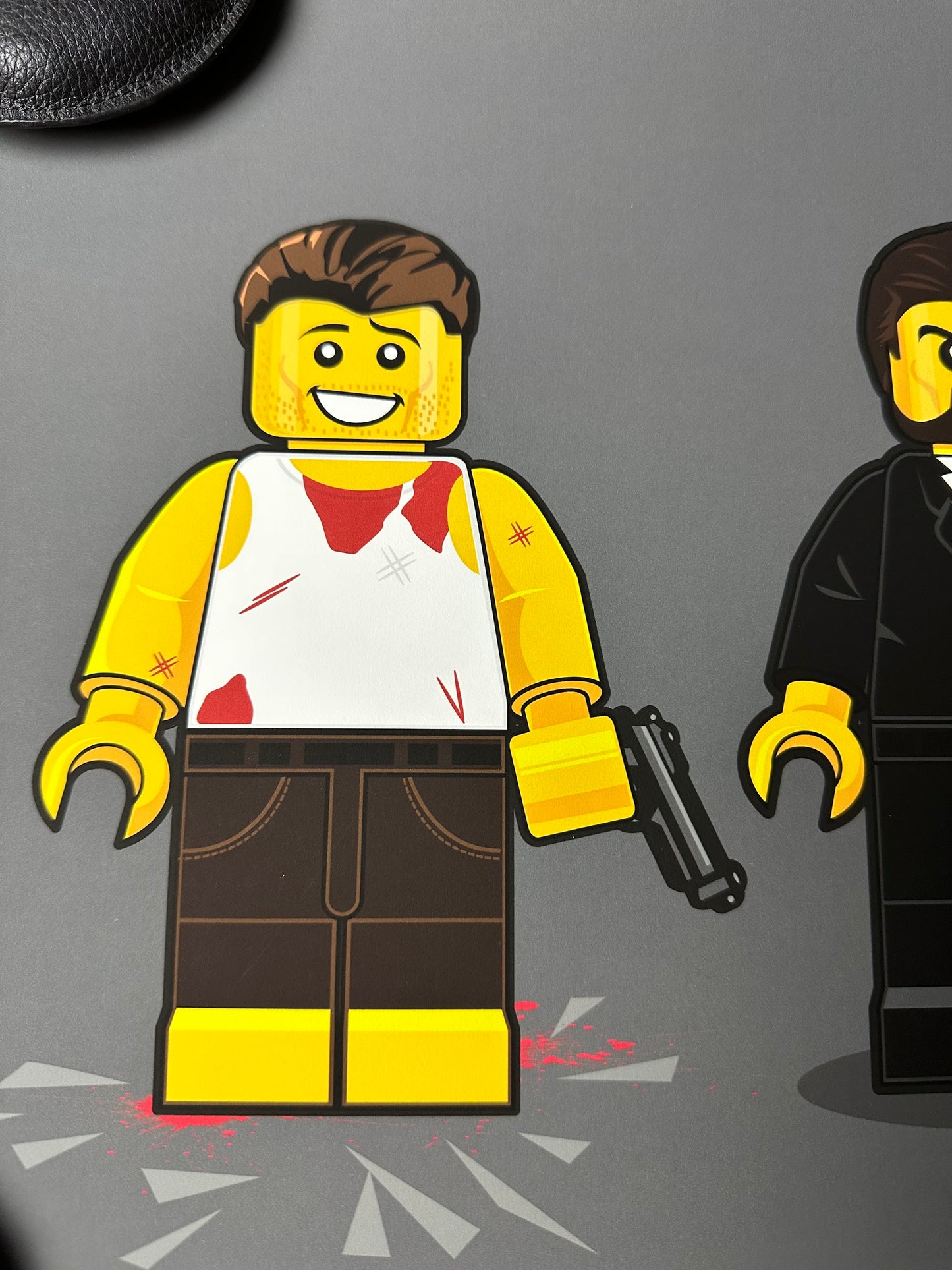 Dan Shearn – Lego Die Hard, 12 x 12 in, art print, image 2