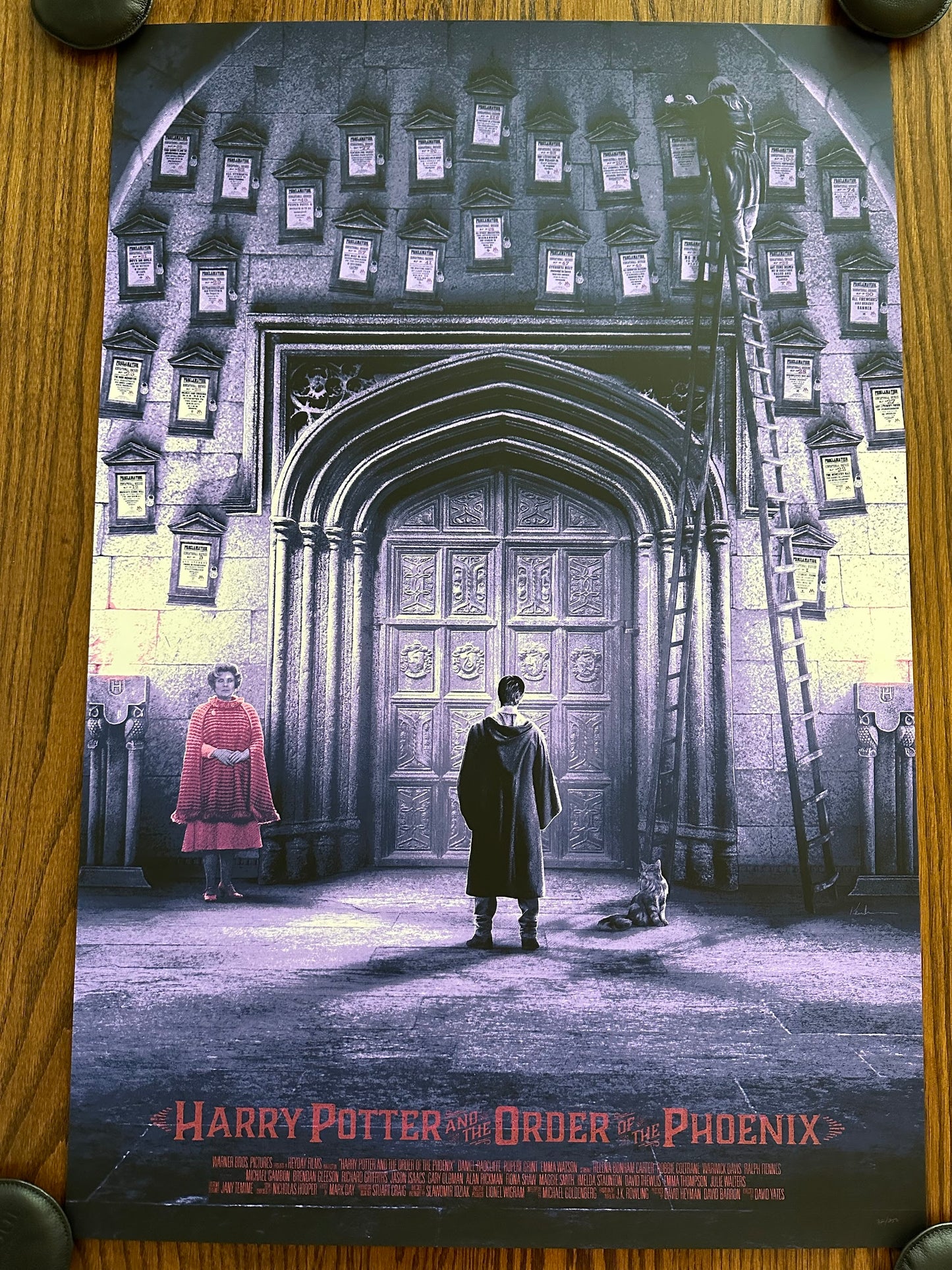 Kevin Wilson – Harry Potter and the Order of the Phoenix, 24 x 36 in, poster, image 3