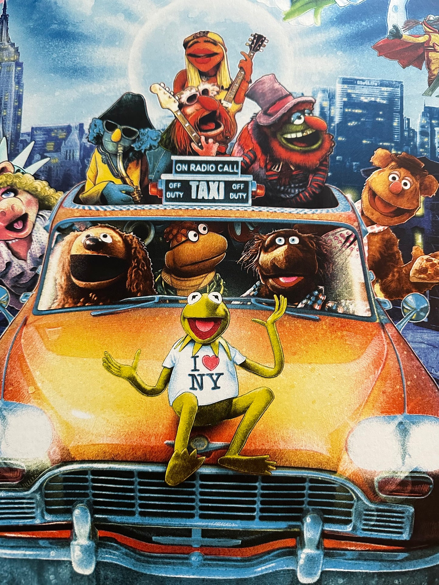 Kevin Wilson – Muppets take Manhattan, 24 x 36 in, poster, image 5