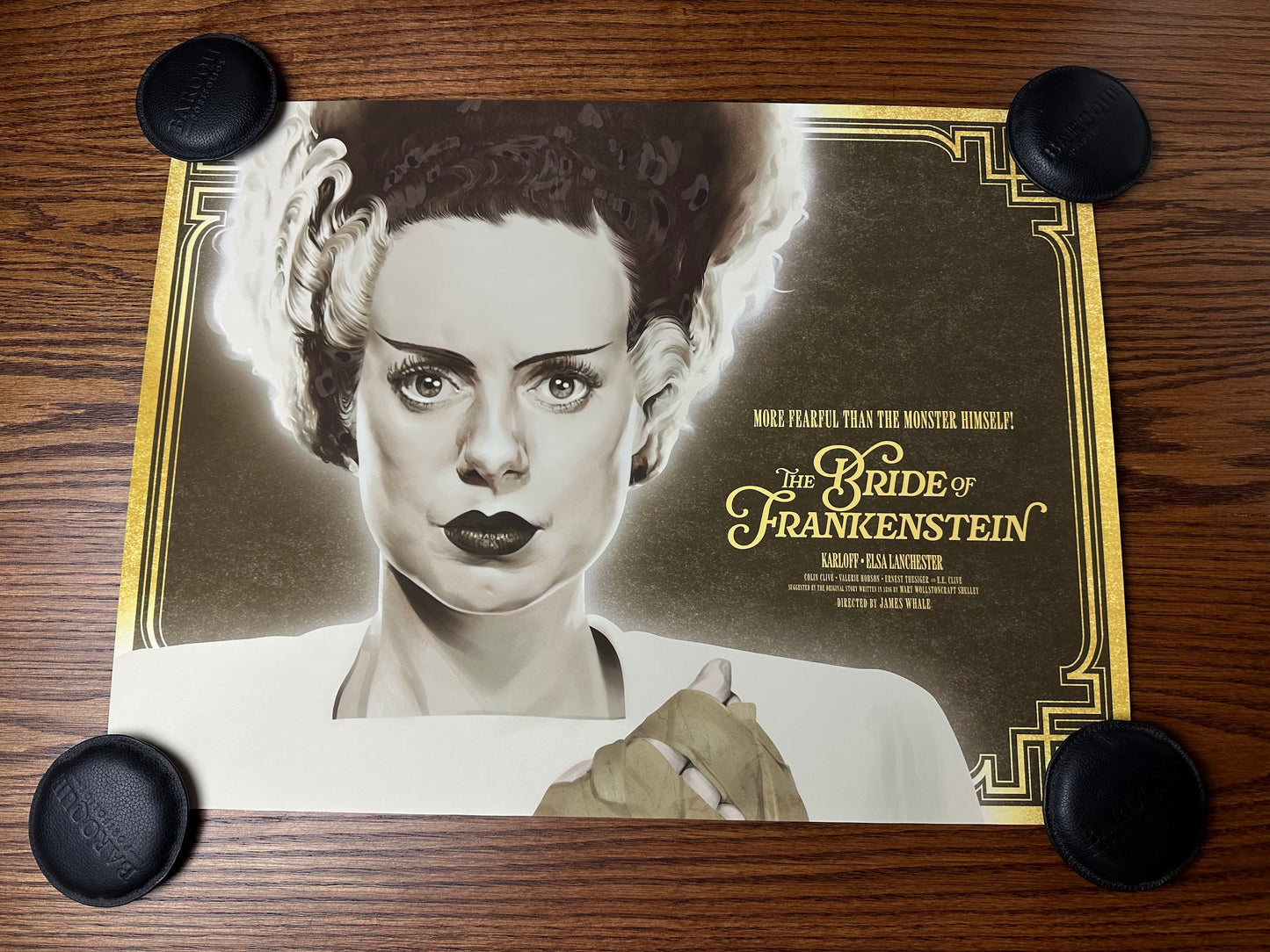 Michael Dunbabin – The Bride of Frankenstein, 24 x 18 in, art print