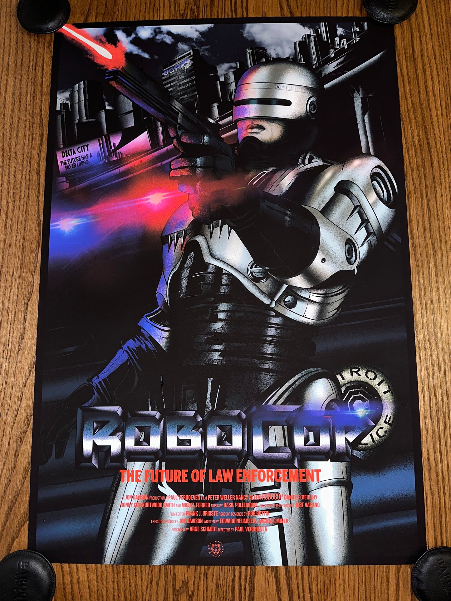 Mainger – Robocop, 24 x 36 in, poster, image 2