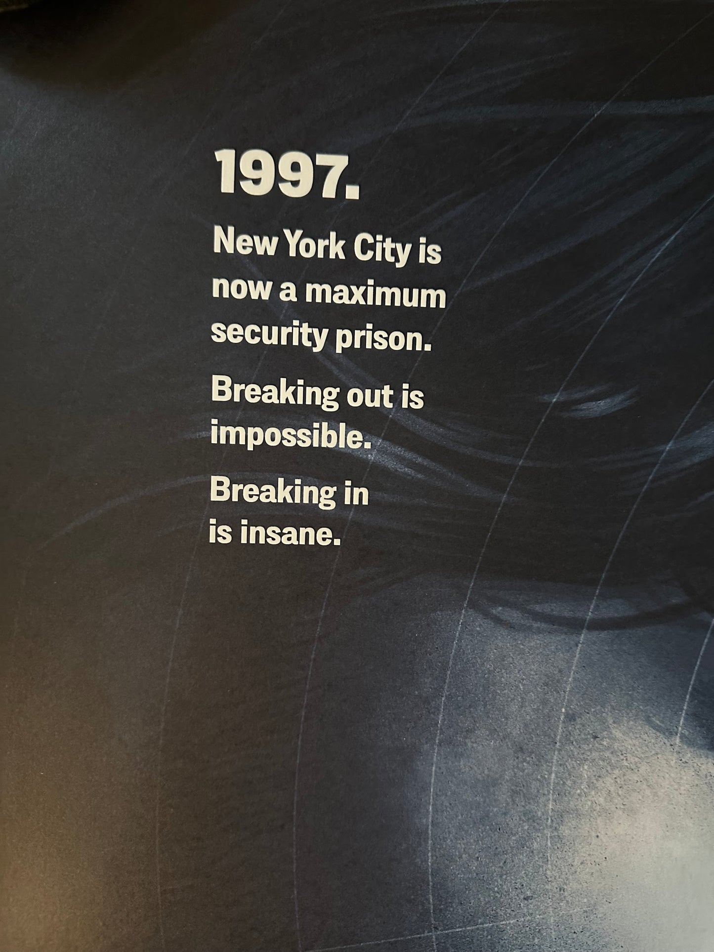 Phantom City Creative – Escape from New York, 24 x 36 in, poster, image 3