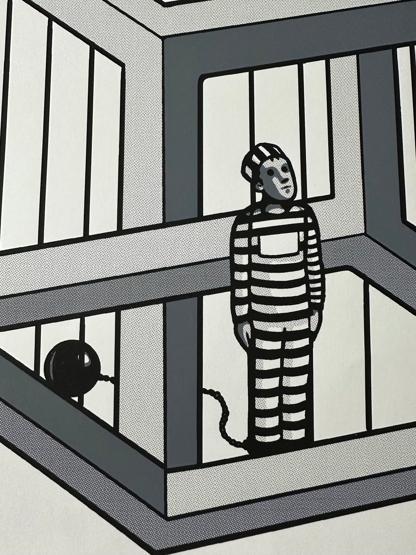 Unknown – Escher's Jail, 12 x 12 in, art print, image 2