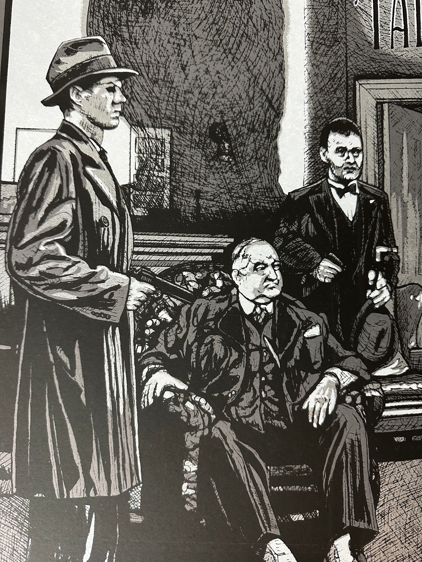New Flesh – The Maltese Falcon, 18 x 24 in, art print, image 2