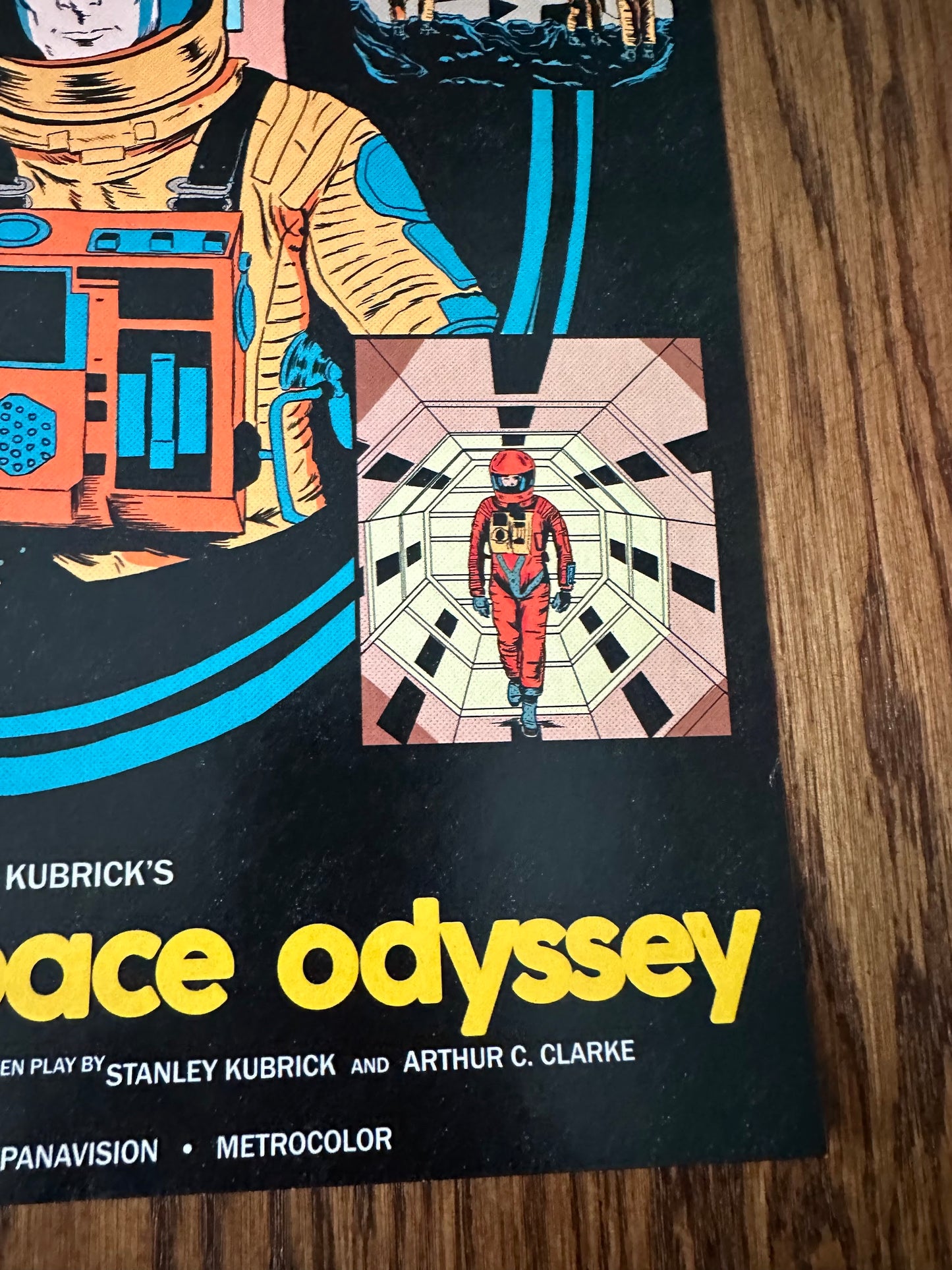 Van Saiyan – 2001: A Space Odyssey, 16.5 x 11.7 in, art print, image 6